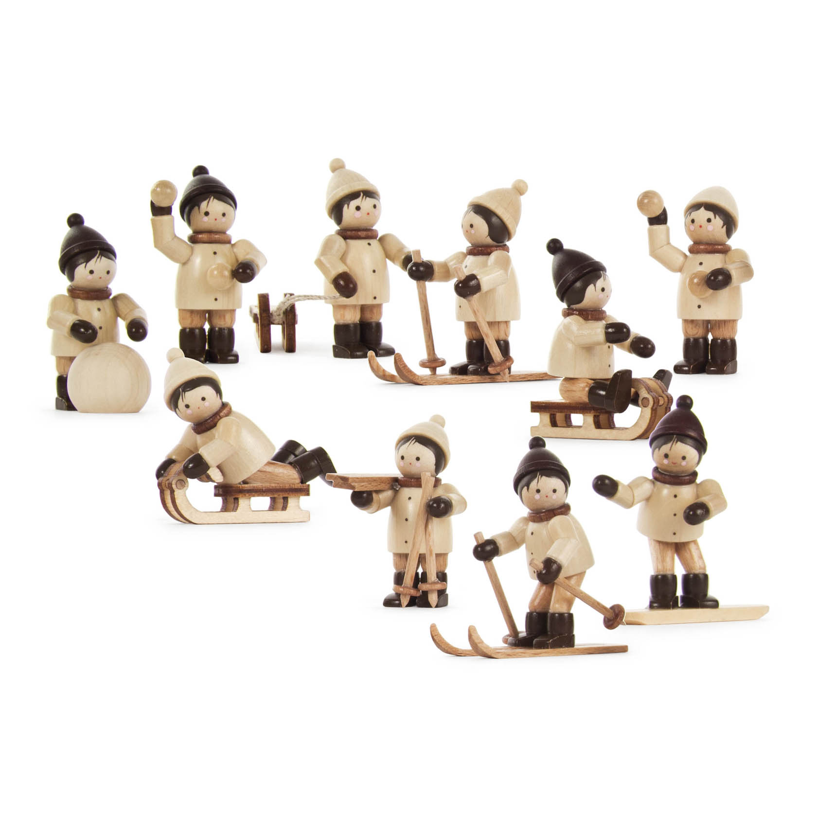 Sortiment Mini-Winterkinder natur (10) im Dregeno Online Shop günstig kaufen