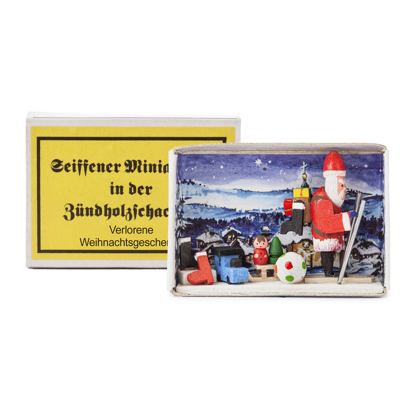 Zündholzschachtel Verlorene Weihnachtsgeschenke im Dregeno Online Shop günstig kaufen