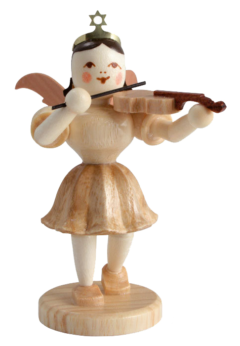 Engel mit Violine, natur  