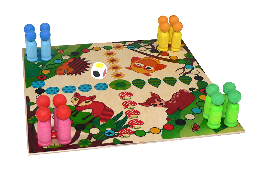 Brettspiel Waldtiere  