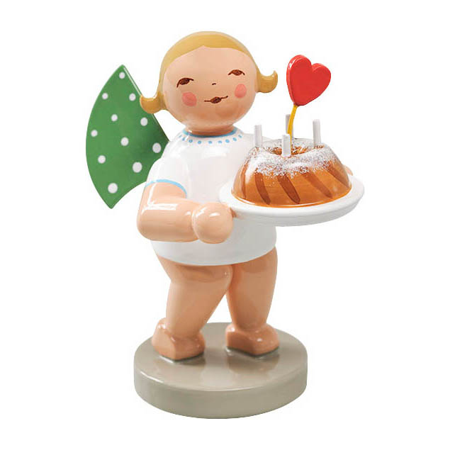 Engel mit Kuchen