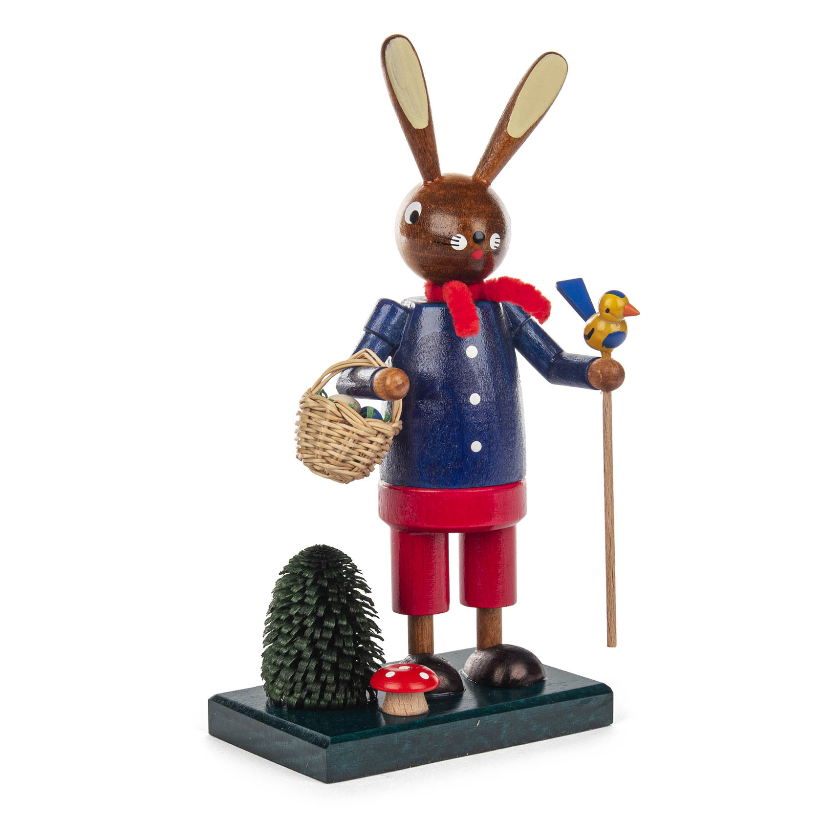 Osterhase blau