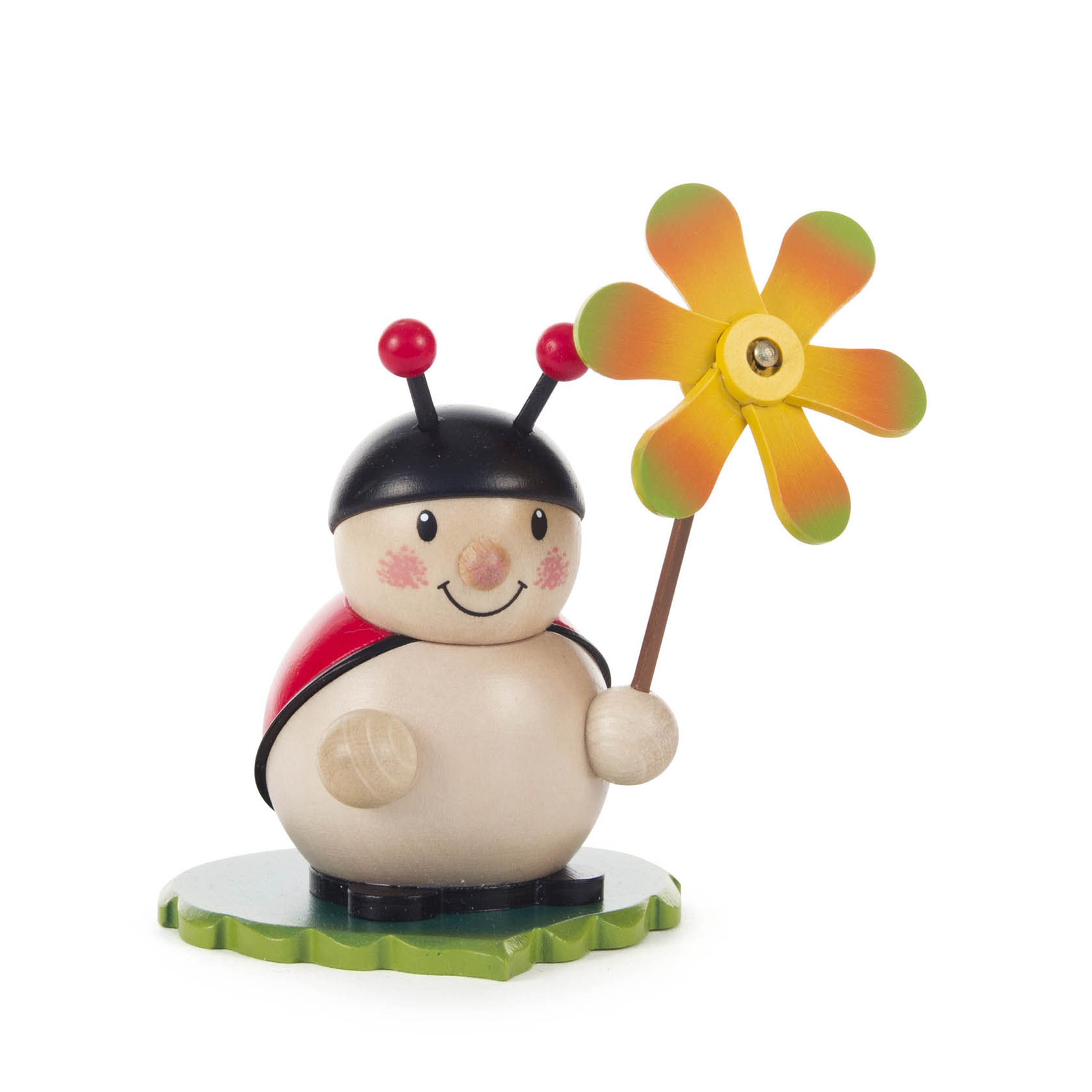 Marienkäfer mit Windmühle, farbig Bestückung für Vario-Leuchter im Dregeno Online Shop günstig kaufen
