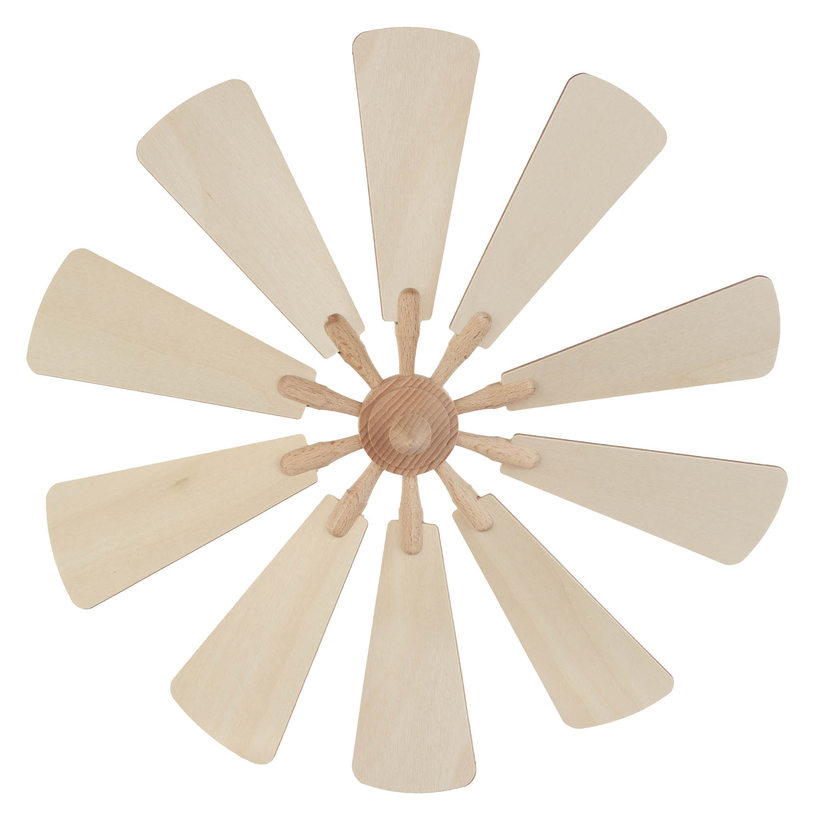 Flügelrad mit 10 Flügeln d=250mm steckbar Bohrung 2mm im Dregeno Online Shop günstig kaufen