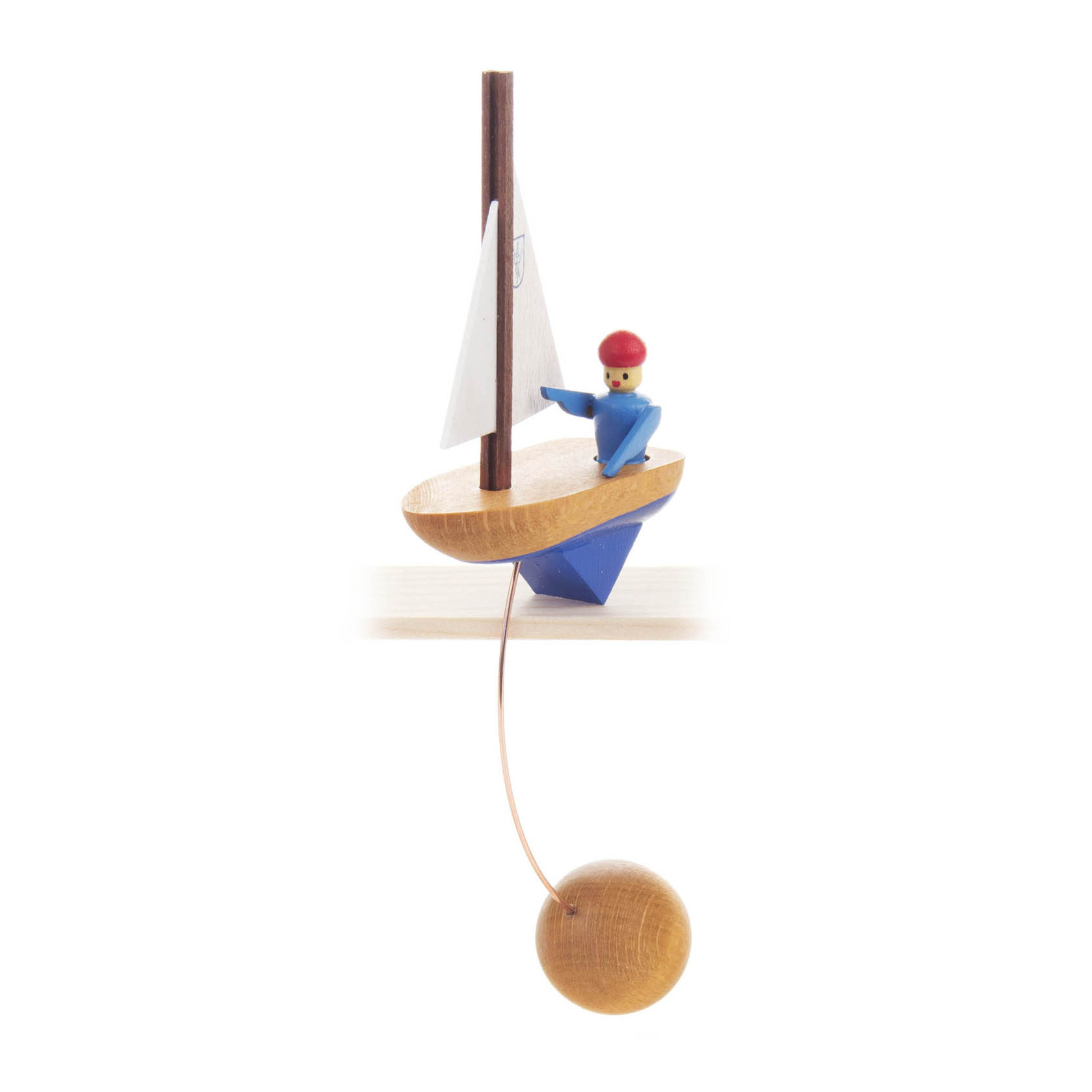 Schaukelfigur Segelschiff
