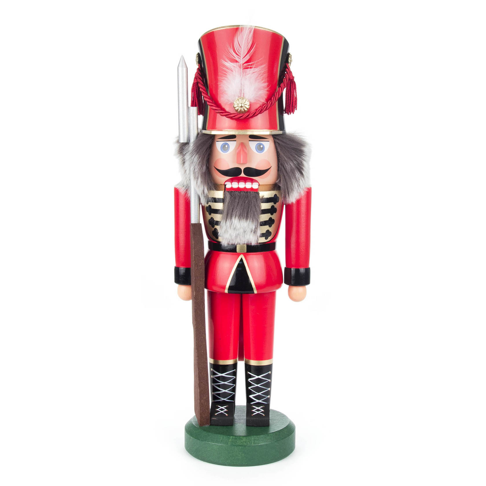 Nussknacker Soldat rot, 38cm