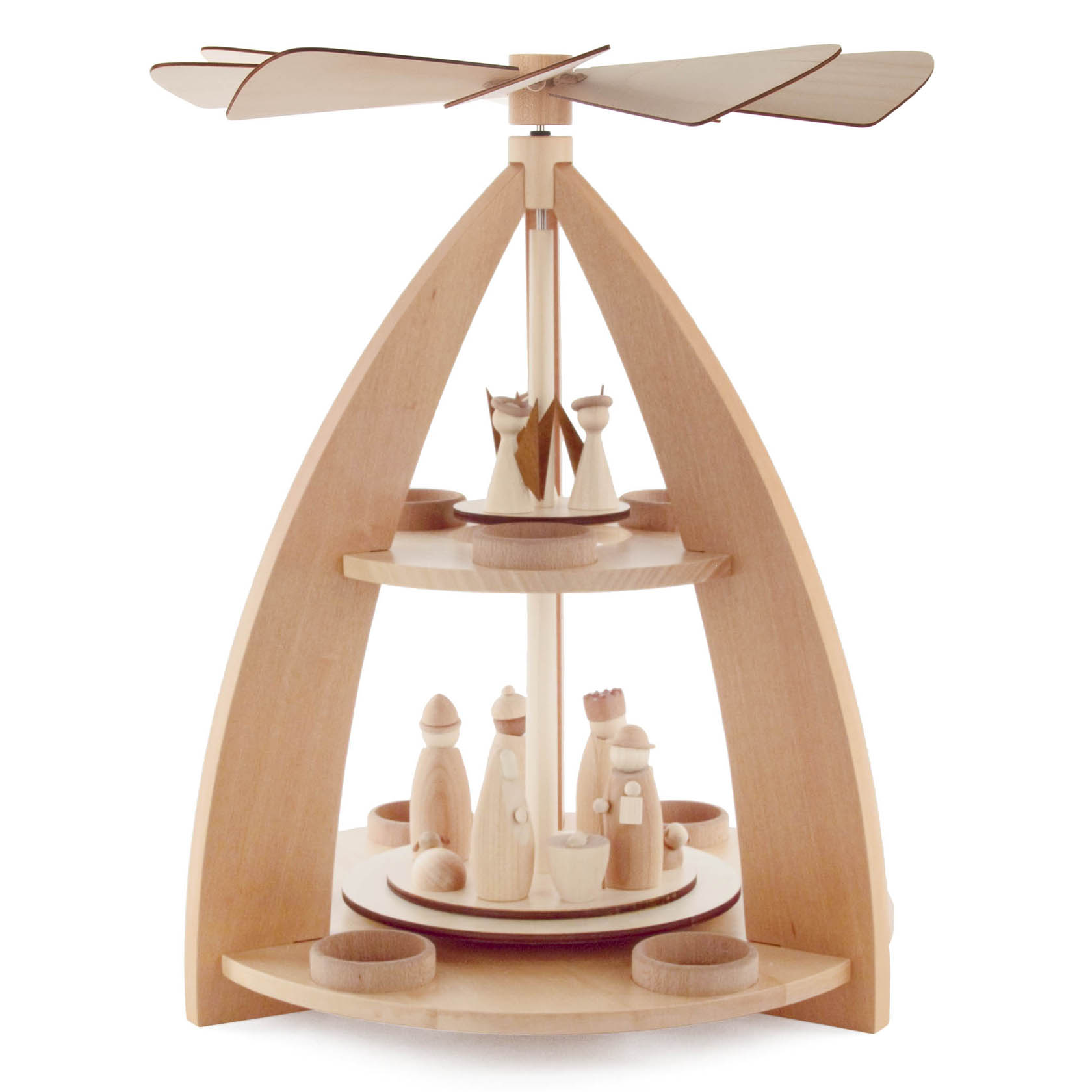 Pyramide Christi-Geburt für Teelichte im Dregeno Online Shop günstig kaufen