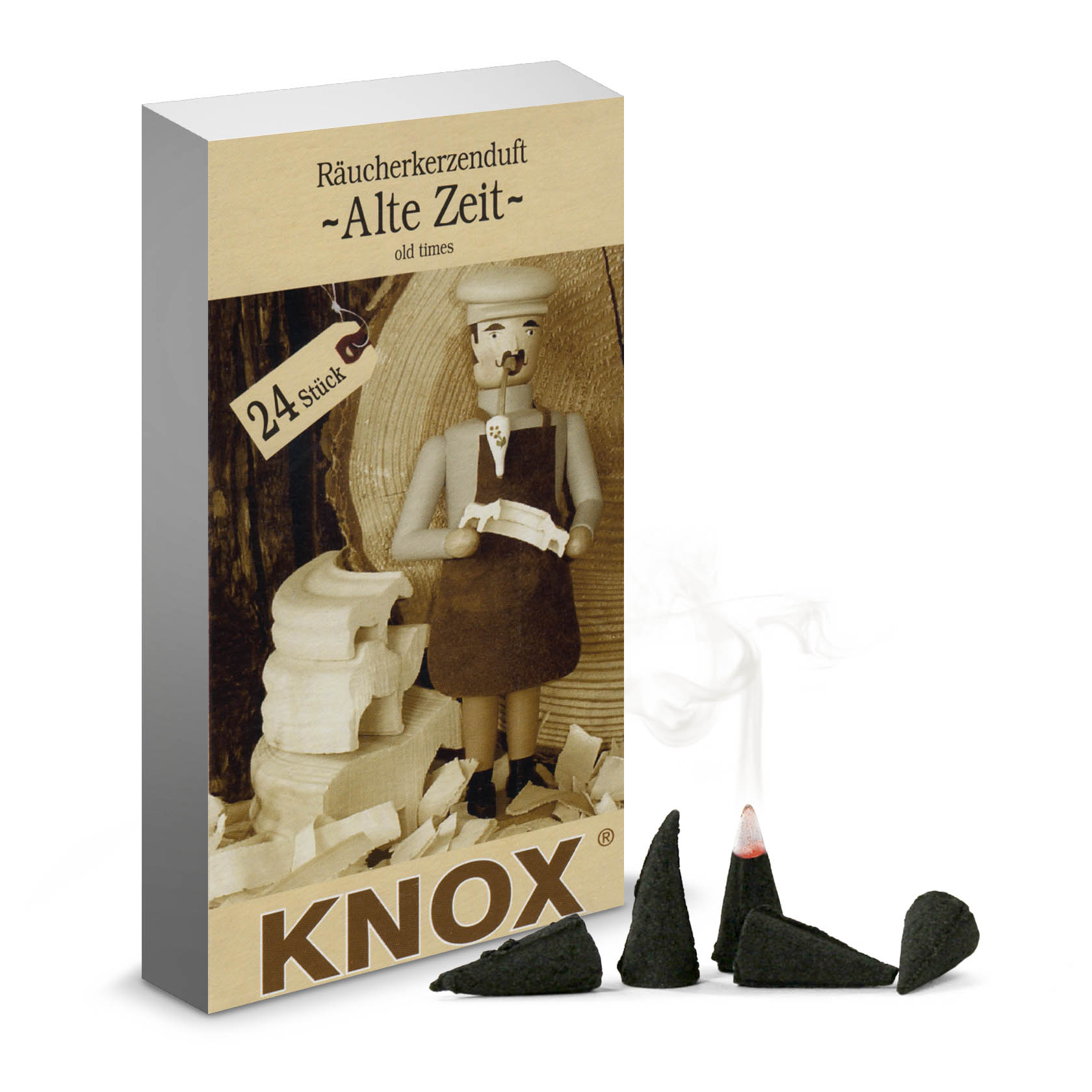 KNOX Räucherkerzen "Alte Zeit" (24) -Exklusivprodukt-