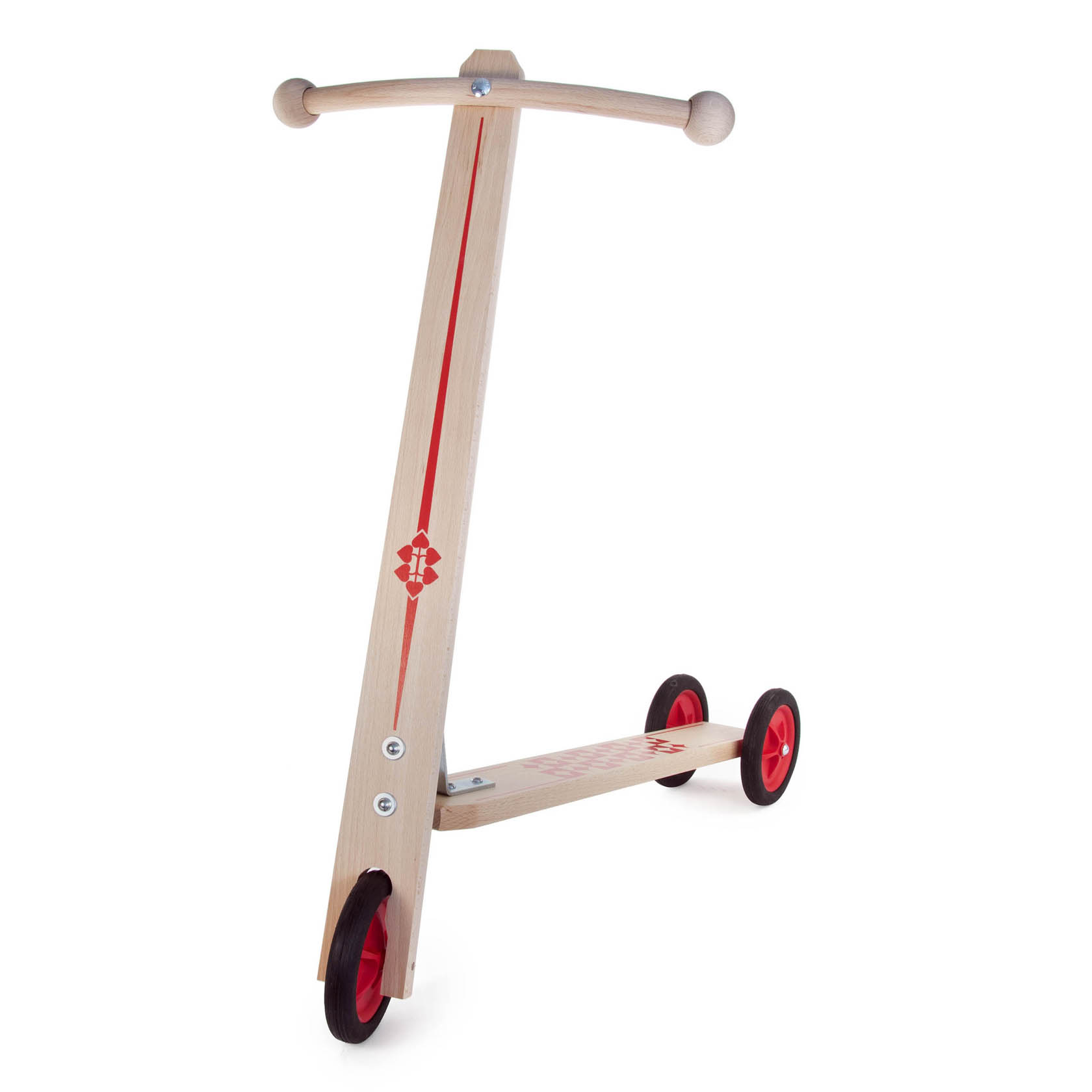 Roller mit 3 Kunststoffrädern
