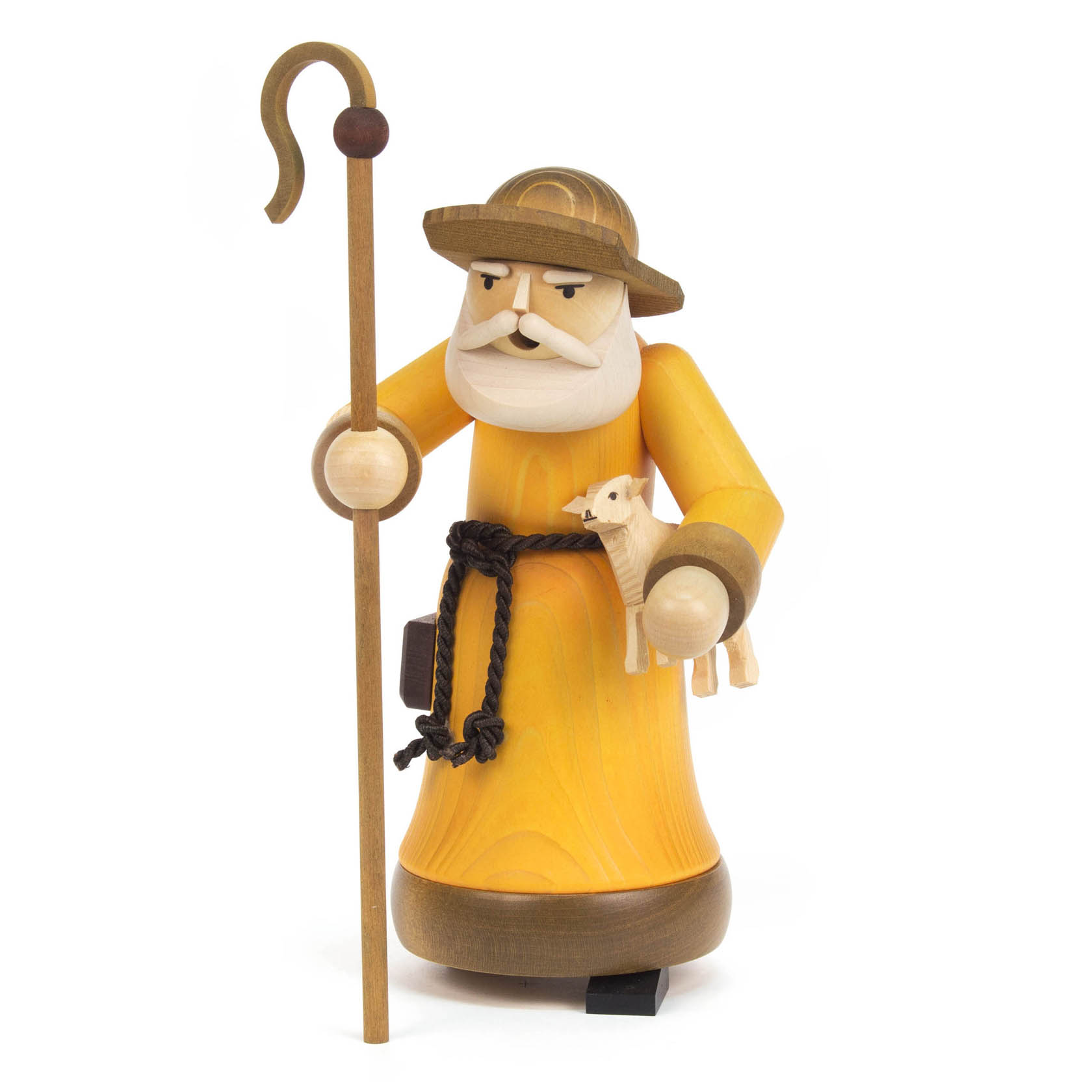 Räuchermann Schäfer mit Schaf, gebeizt im Dregeno Online Shop günstig kaufen