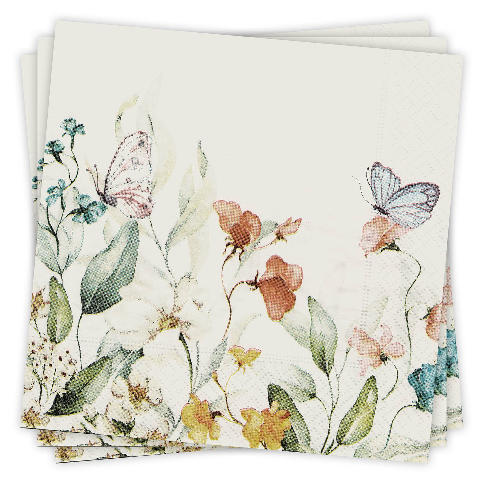 Servietten Frühlingswiese 33x33cm im Dregeno Online Shop günstig kaufen