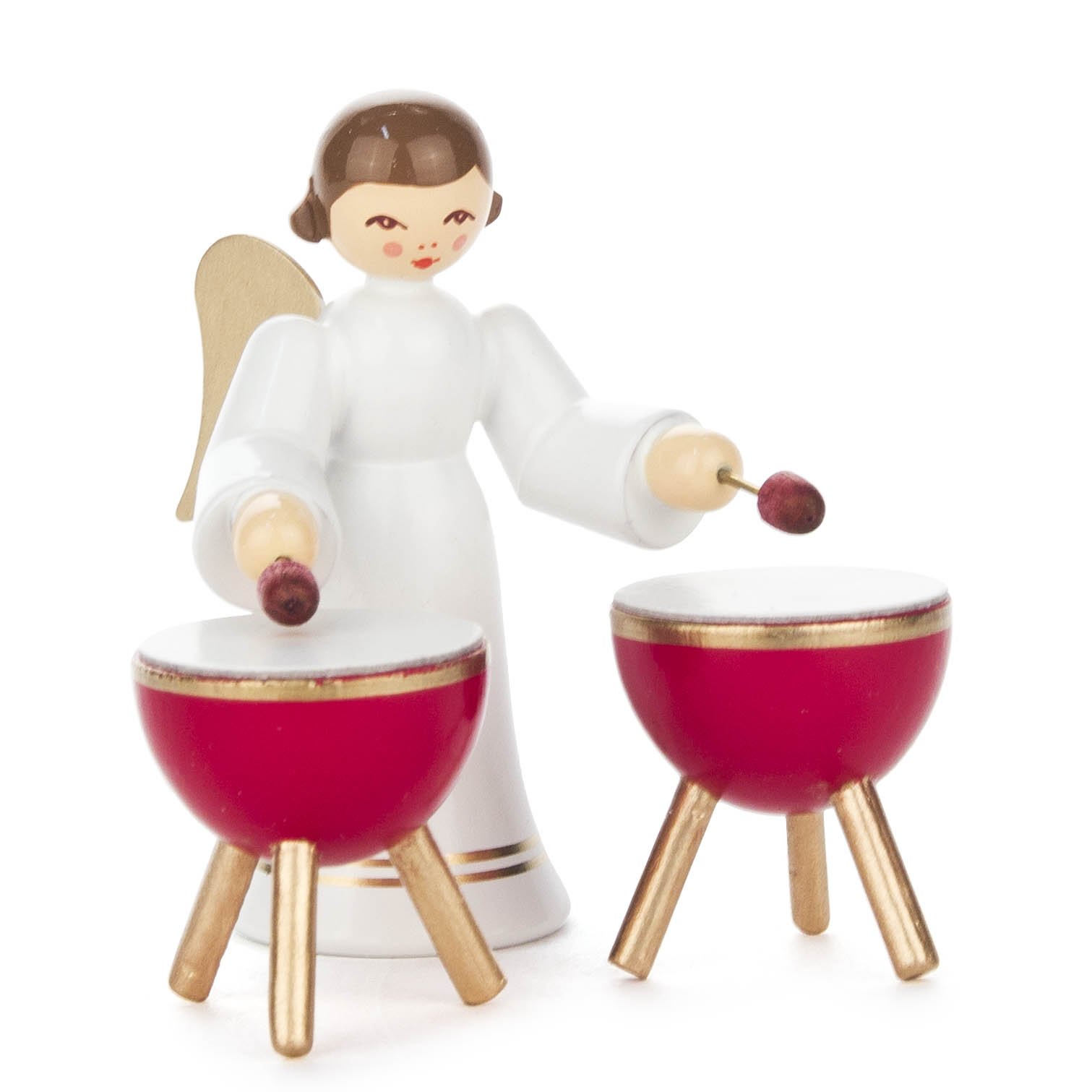 Engel mit Kesselpauke, langer Rock, farbig im Dregeno Online Shop günstig kaufen