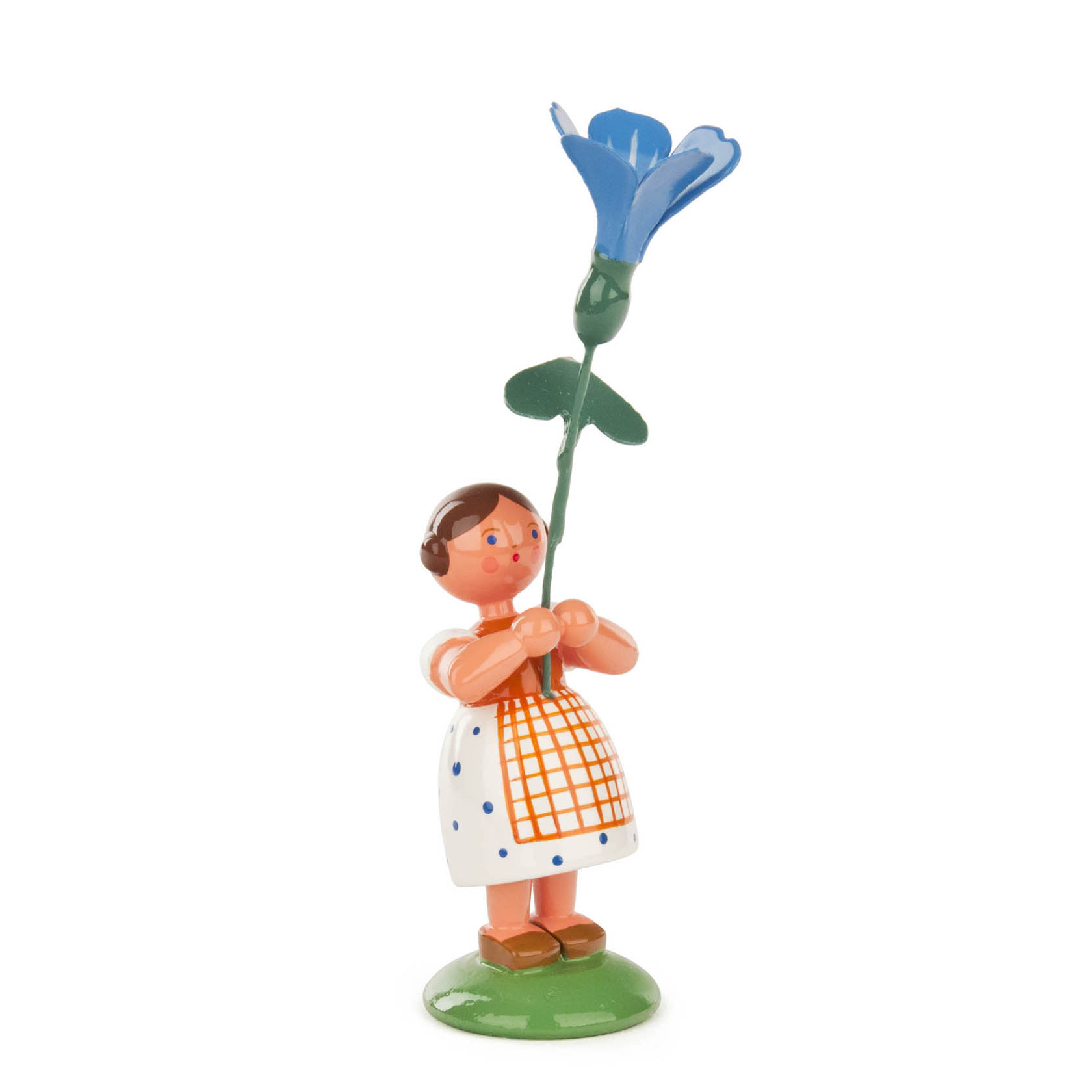Blumenmädchen mit blauer Prunkwinde