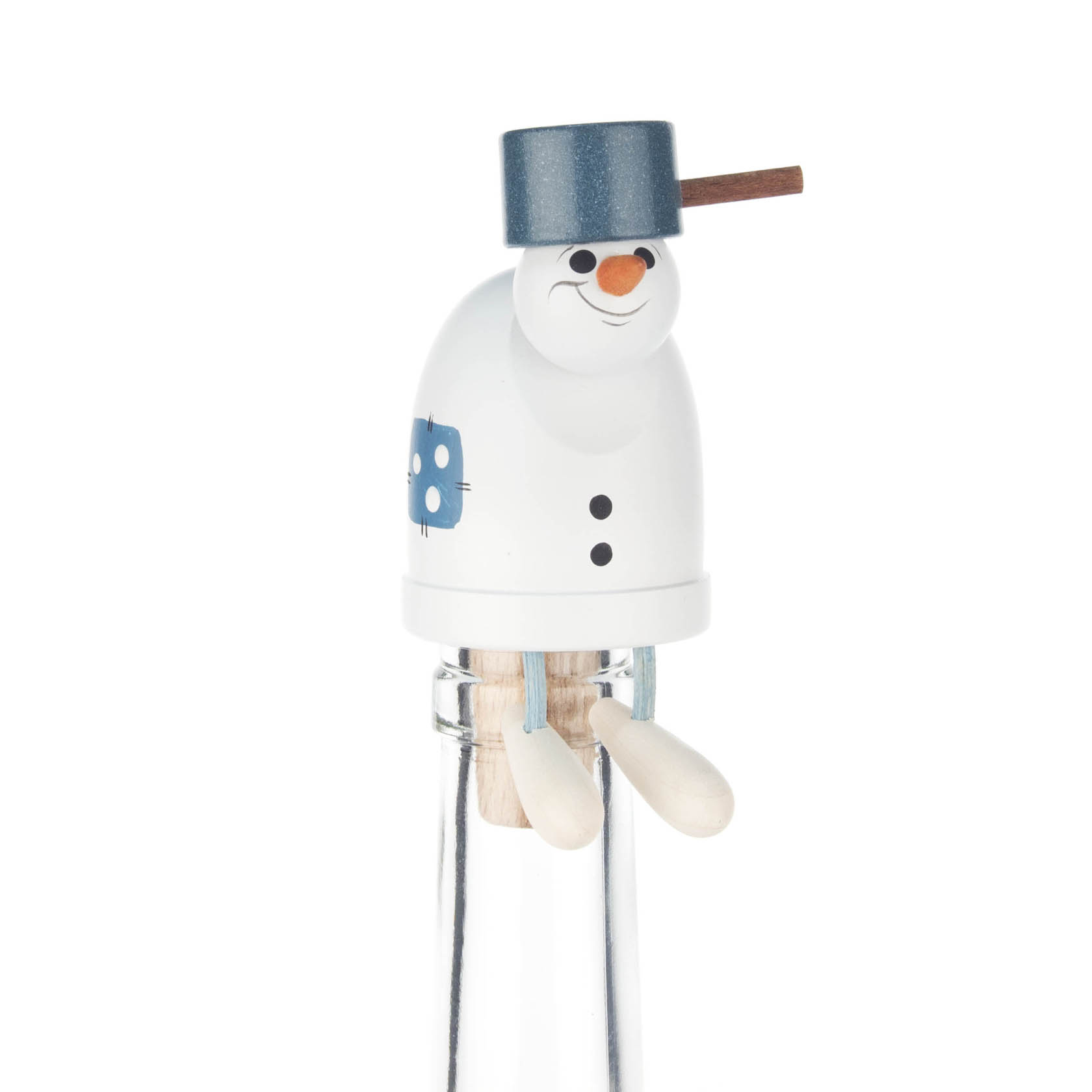 Flaschengeist Schneemann mit Kasserolle im Dregeno Online Shop günstig kaufen