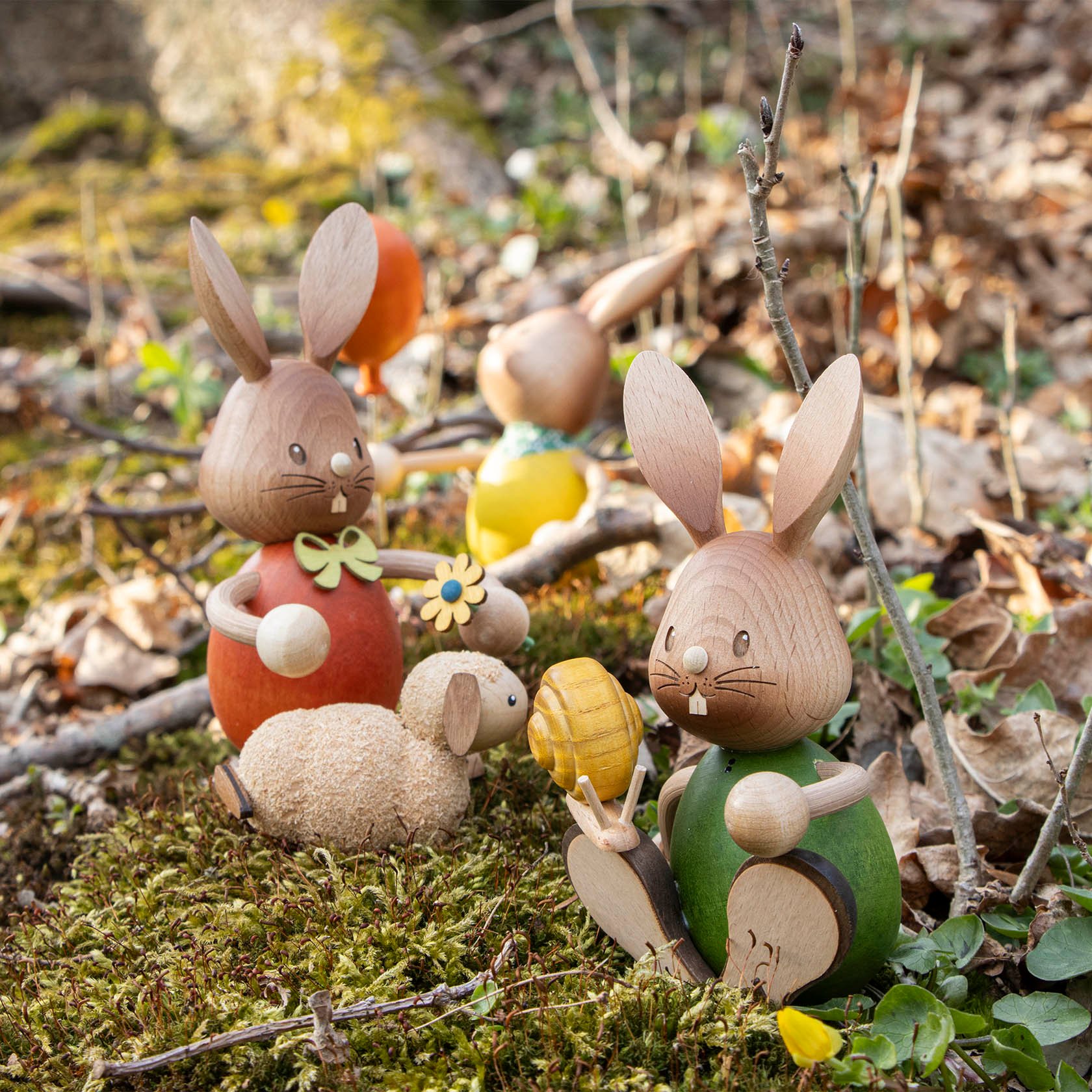 Hase "Stupsi" mit Lamm