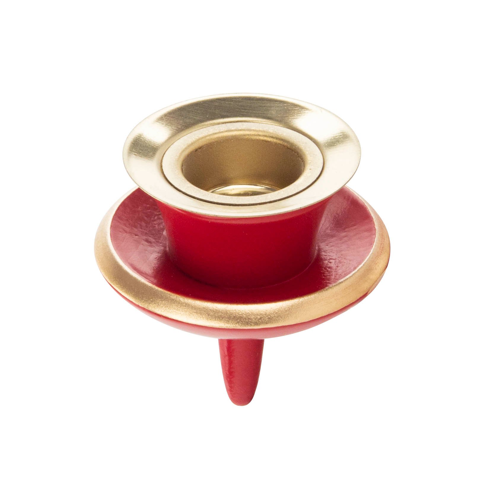 Red replacement nozzle with a spout, featuring gold accents. im Dregeno Online Shop günstig kaufen