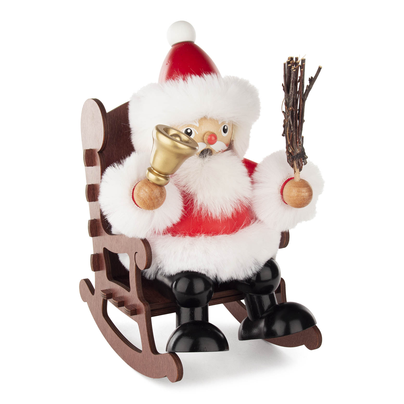 Räuchermann Weihnachtsmann im Schaukelstuhl im Dregeno Online Shop günstig kaufen