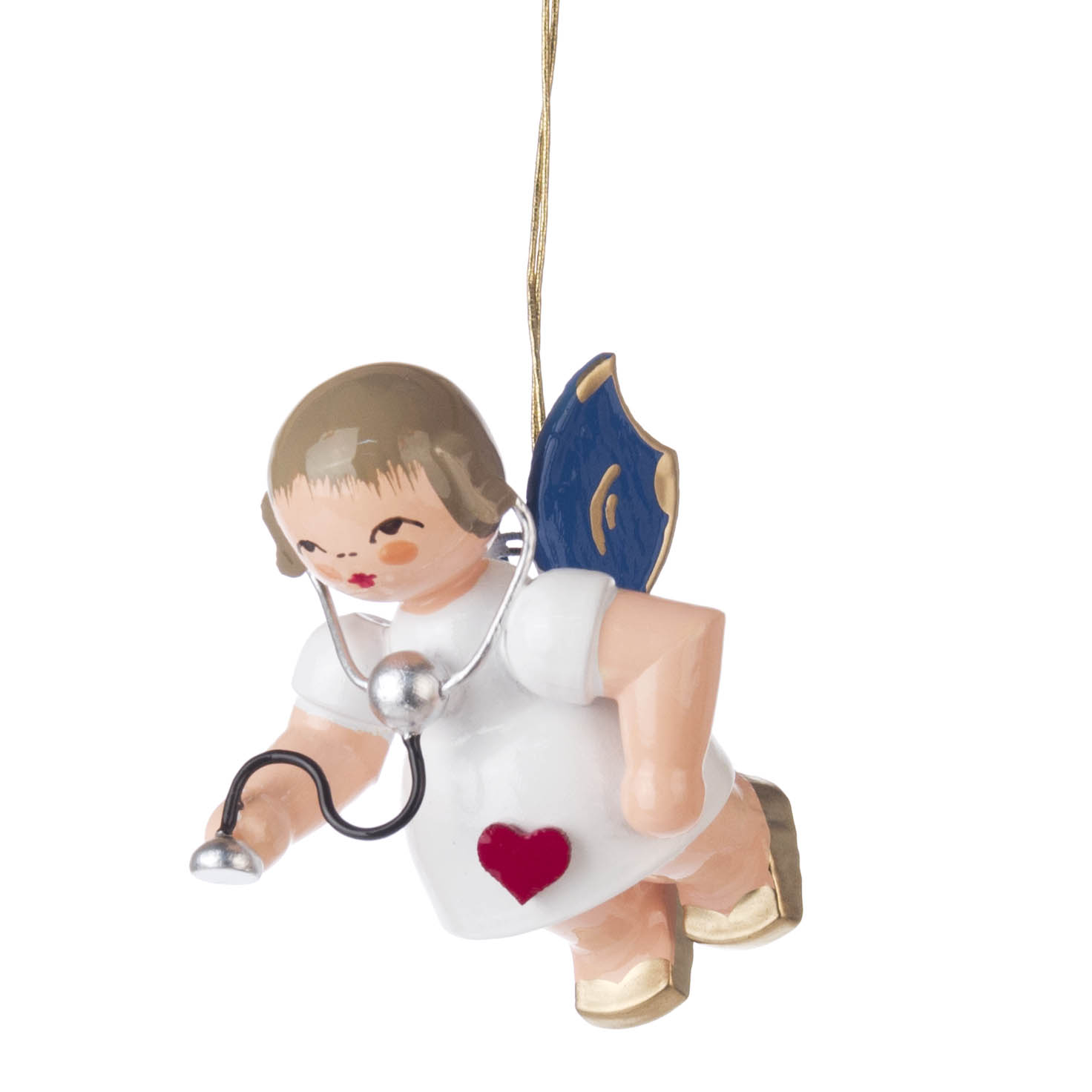 Behang Herzengel mit Stethoskop, blaue Flügel im Dregeno Online Shop günstig kaufen