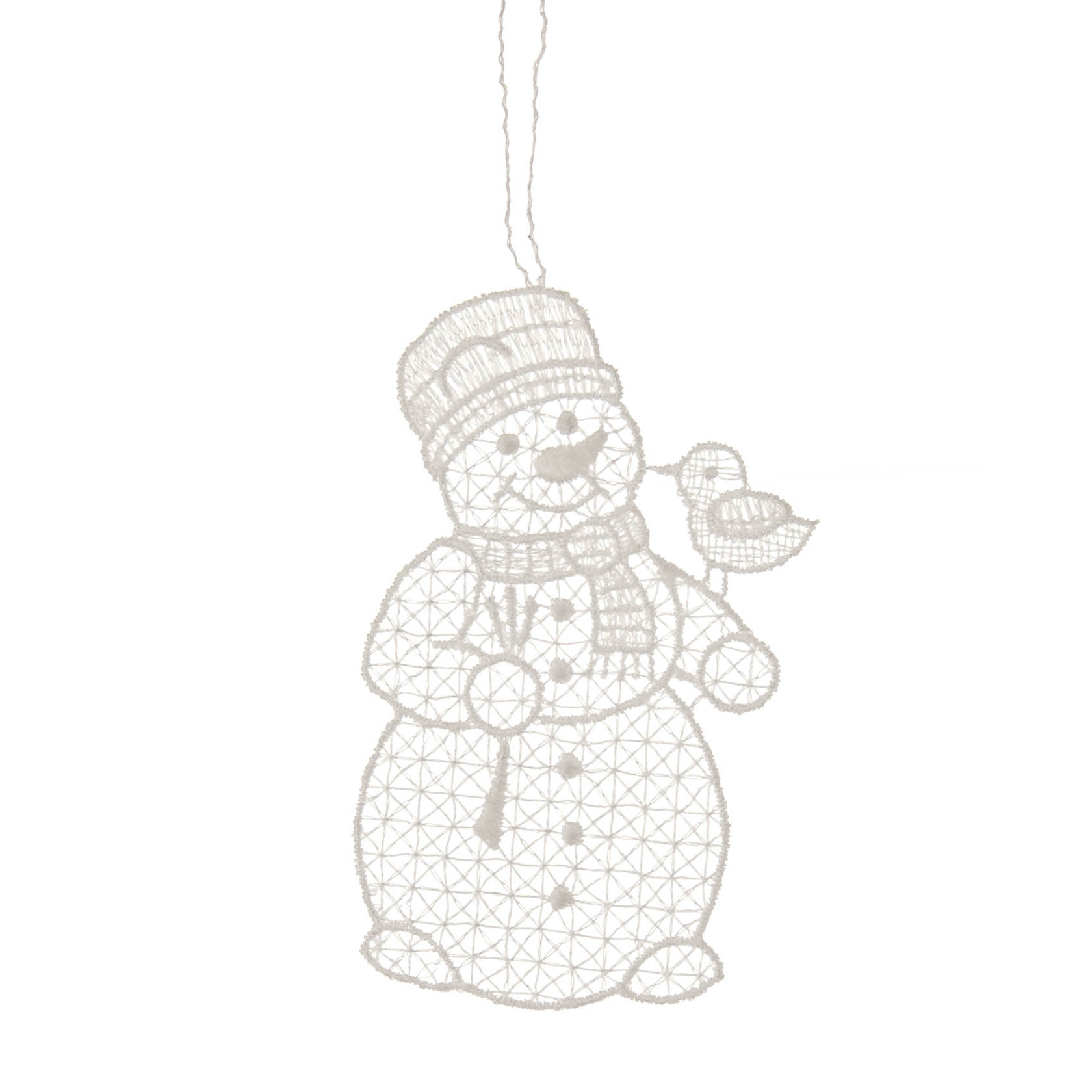Behang Schneemann Plauener Spitze