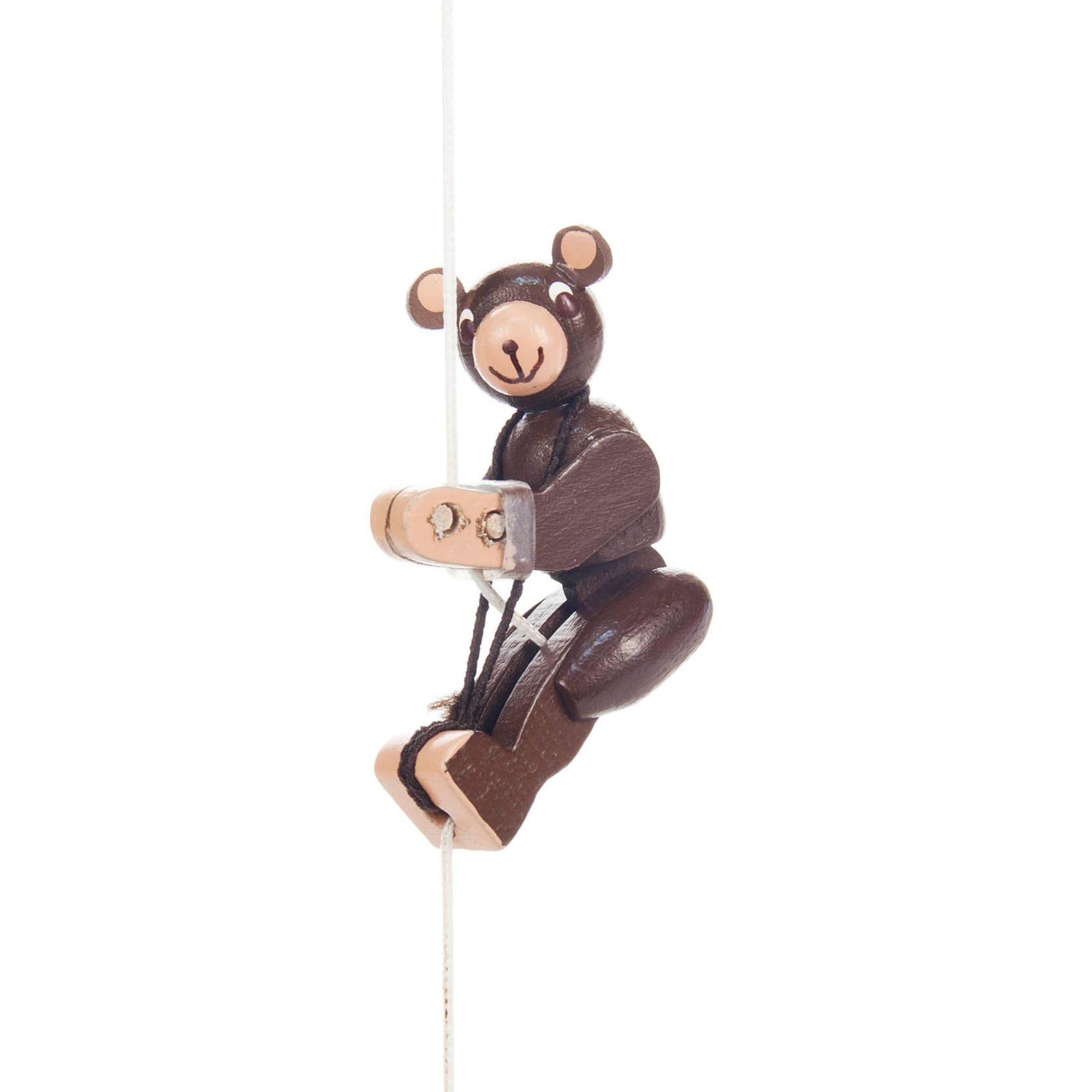 Kletterfigur Teddybär mit braunem Fell
