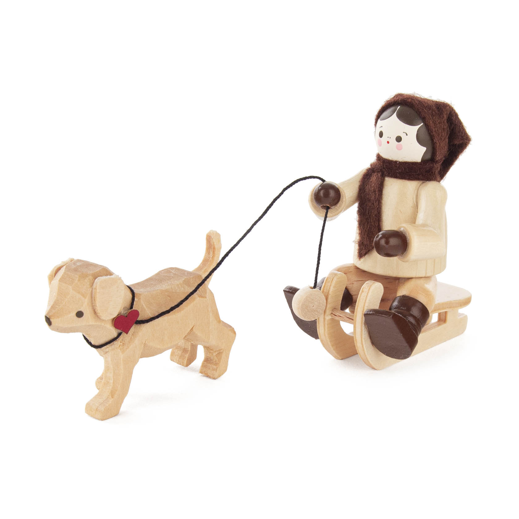 Mädchen mit Hundeschlitten im Dregeno Online Shop günstig kaufen