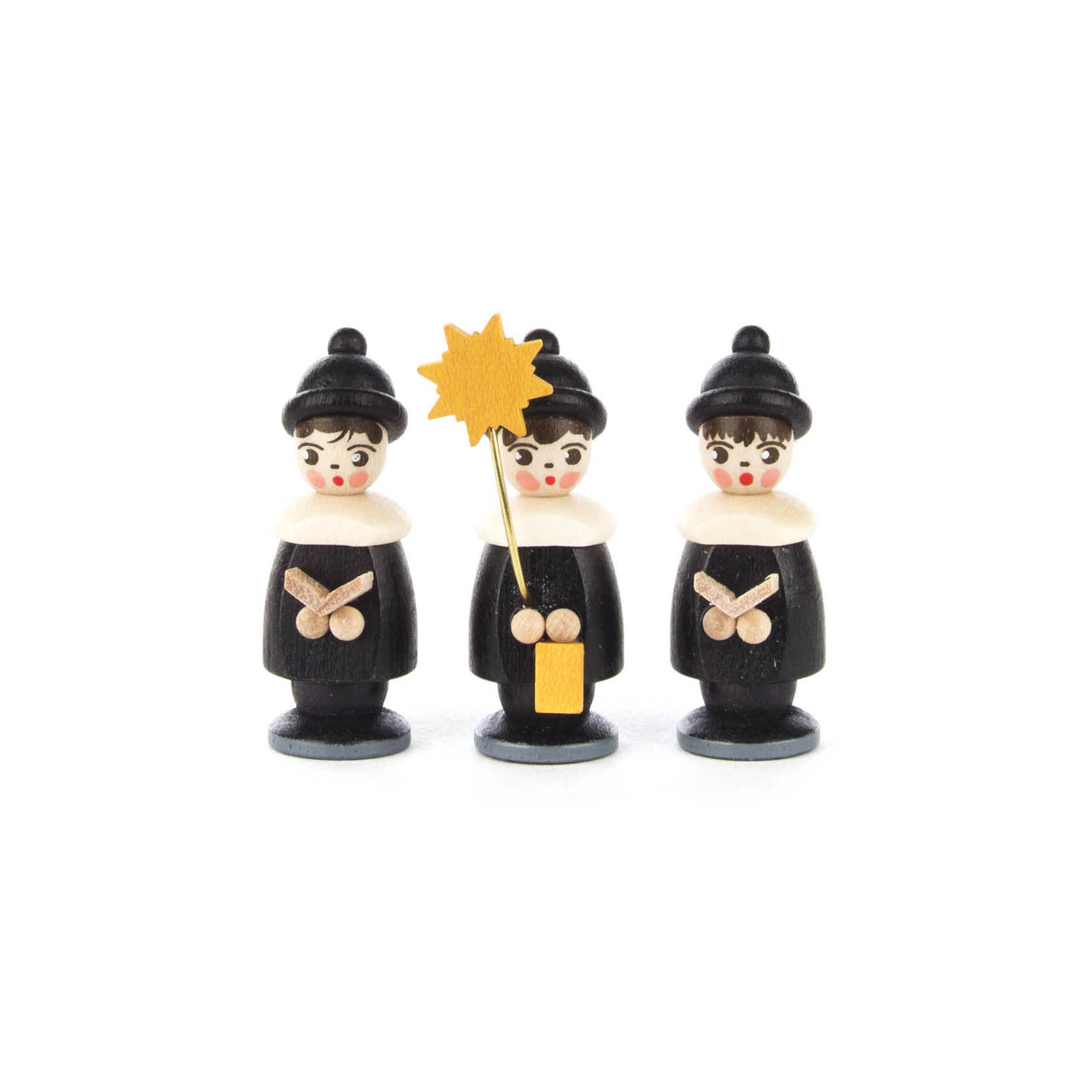 Kurrendefiguren schwarz in Spandose (3)