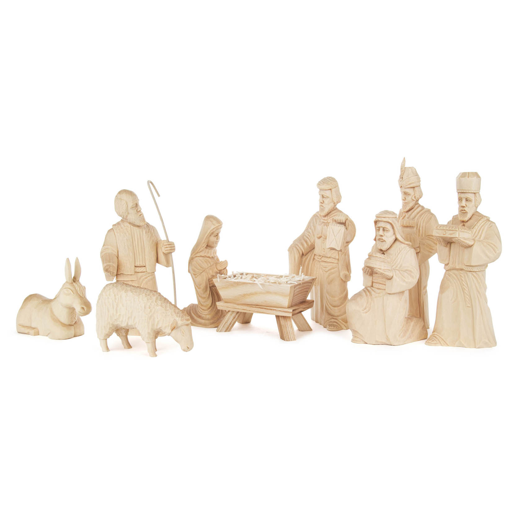 Krippefiguren geschnitzt (9) im Dregeno Online Shop günstig kaufen