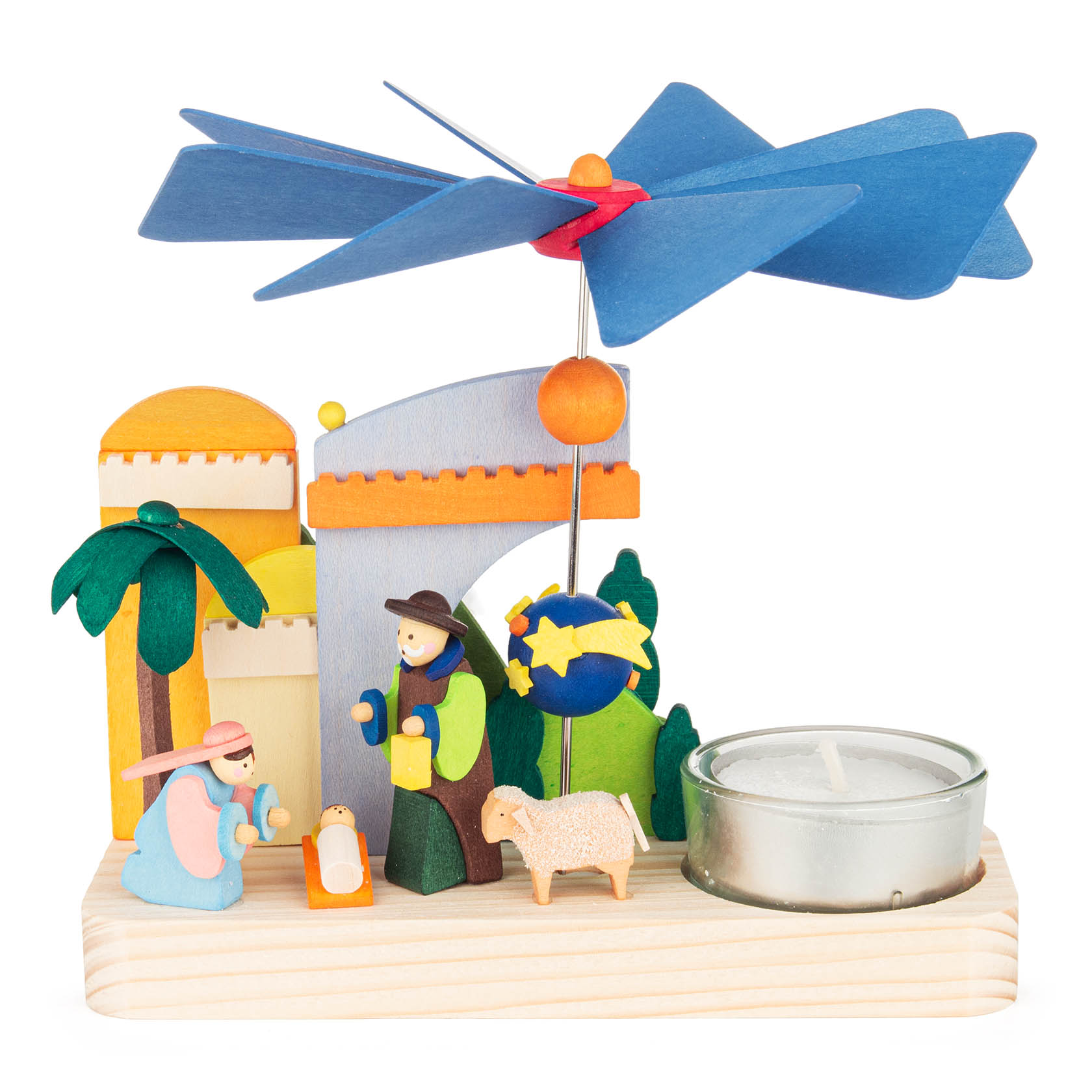 Pyramide Christi Geburt für 1 Teelicht im Dregeno Online Shop günstig kaufen