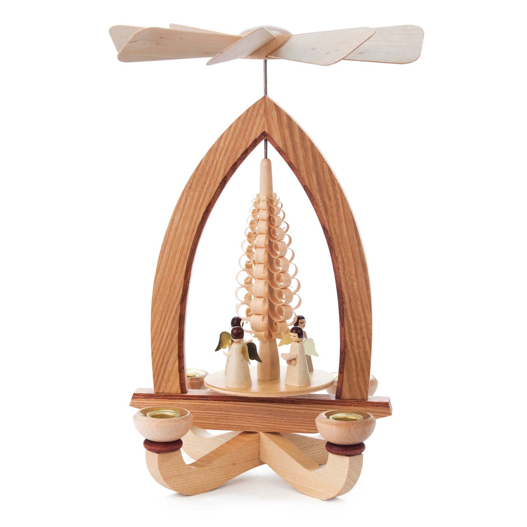Pyramide mit Engeln, für Kerzen d=14mm im Dregeno Online Shop günstig kaufen