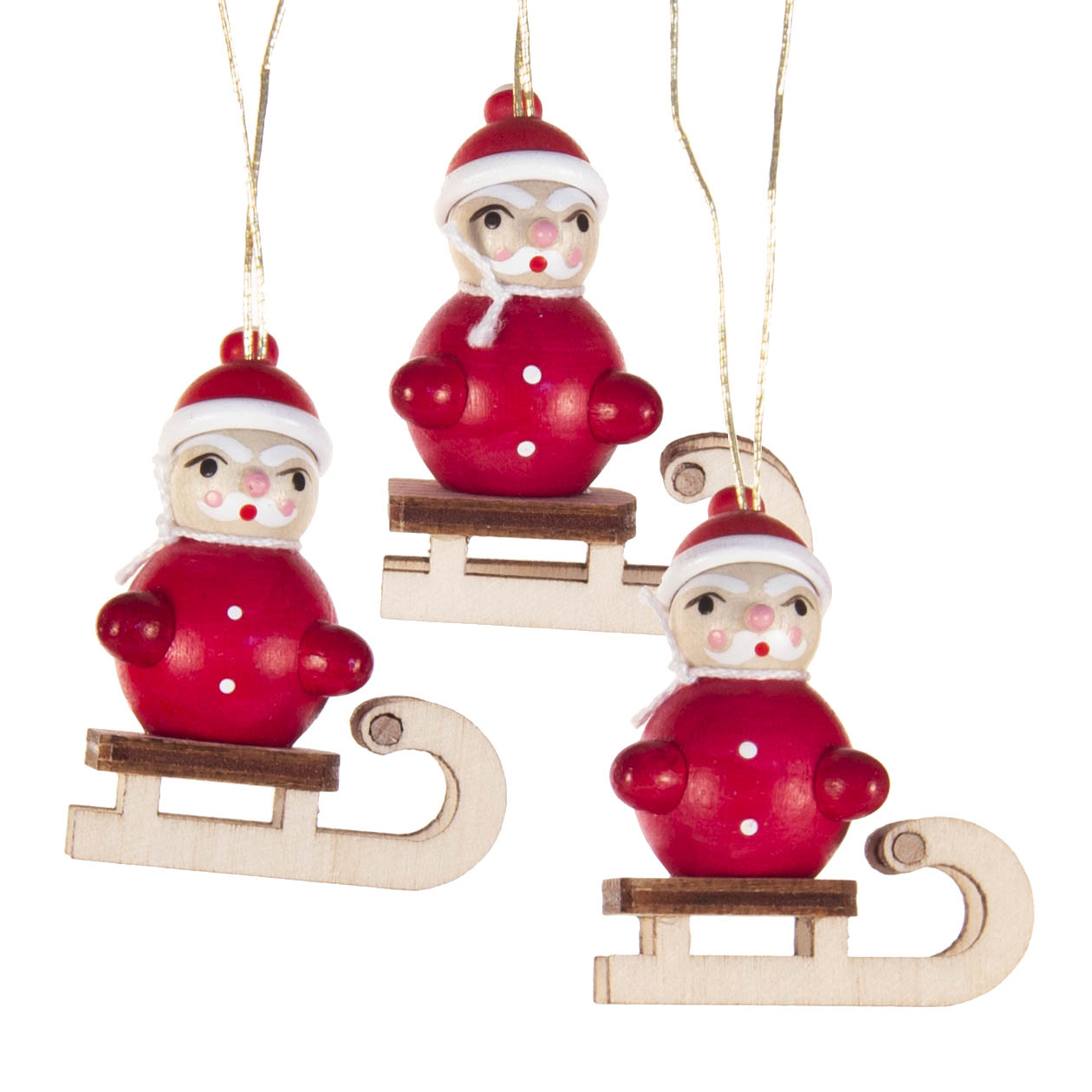 Behang Weihnachtsmanntrio mit Schlitten im Dregeno Online Shop günstig kaufen