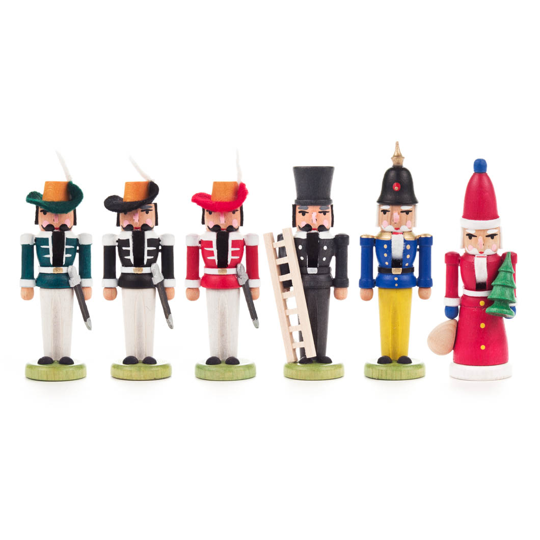 Mini-Nussknacker, 8,5cm, Sortiment 2 (6)