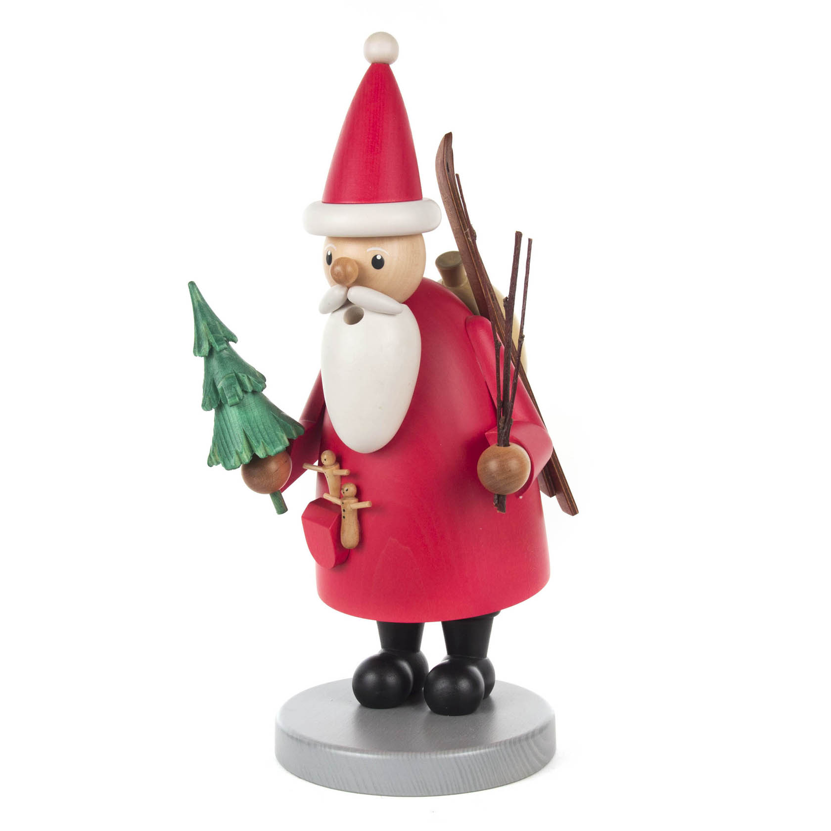 Räuchermann Weihnachtsmann Dregeno Seiffener Originale