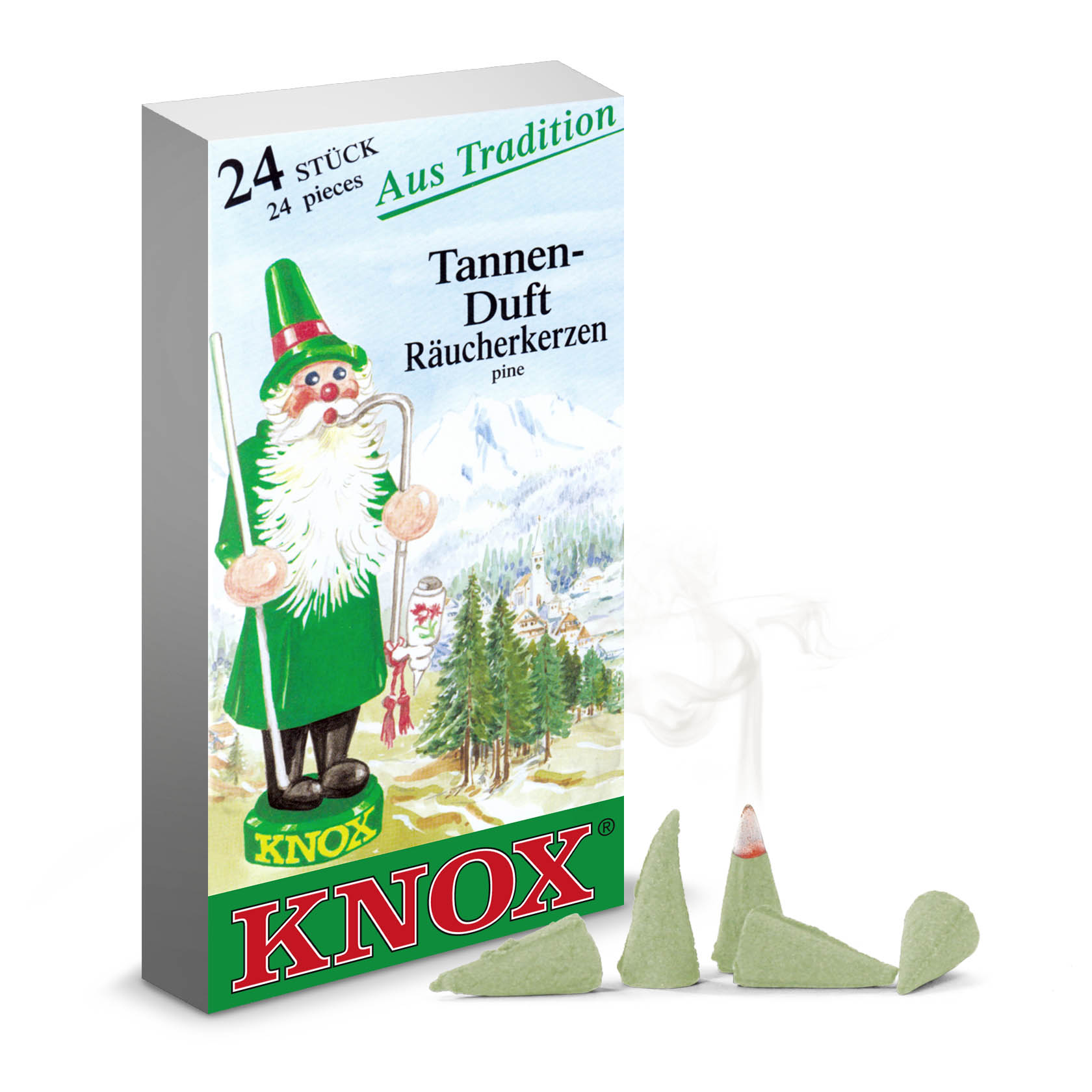 KNOX Räucherkerzen Tannenduft (24) im Dregeno Online Shop günstig kaufen