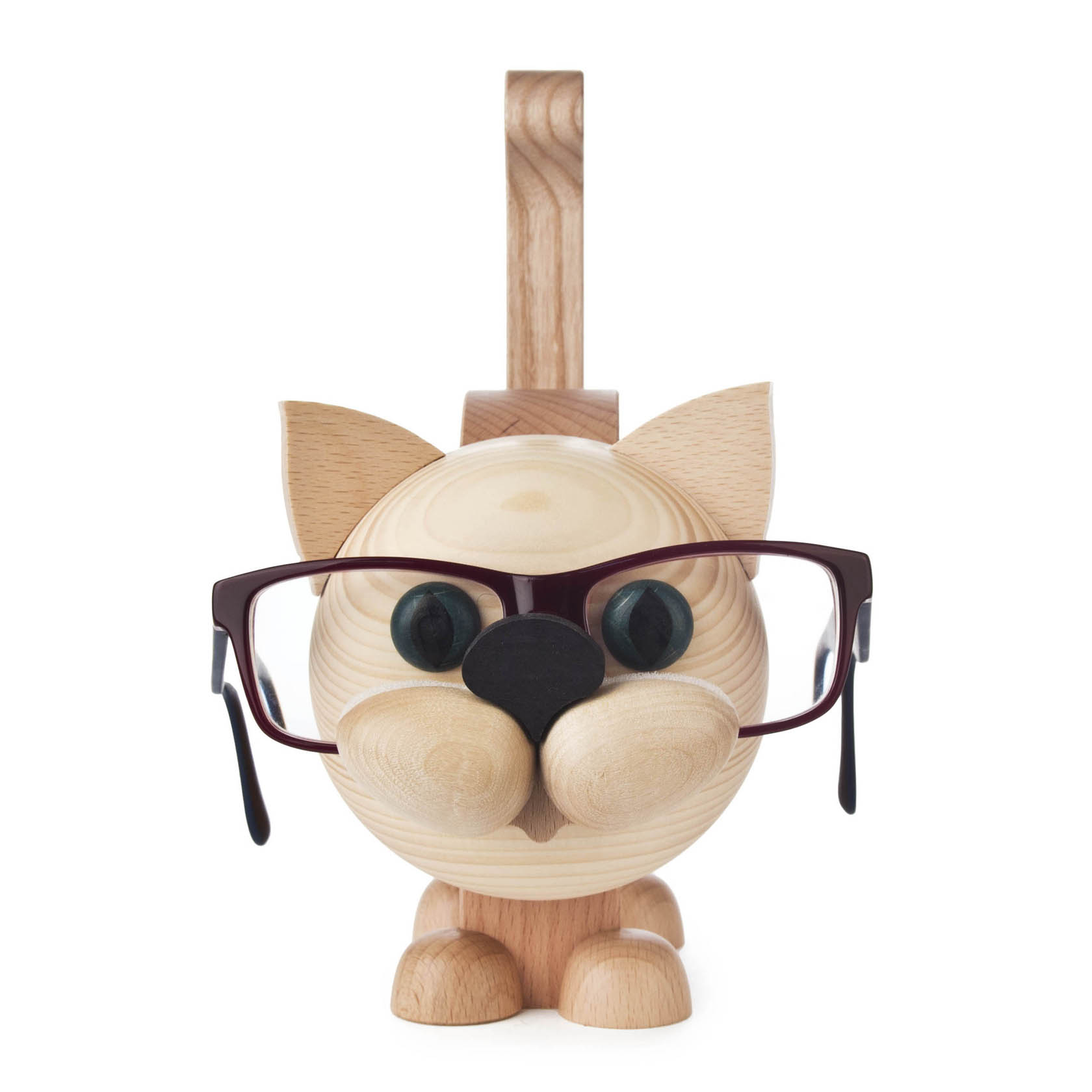 Brillenhalter Katze