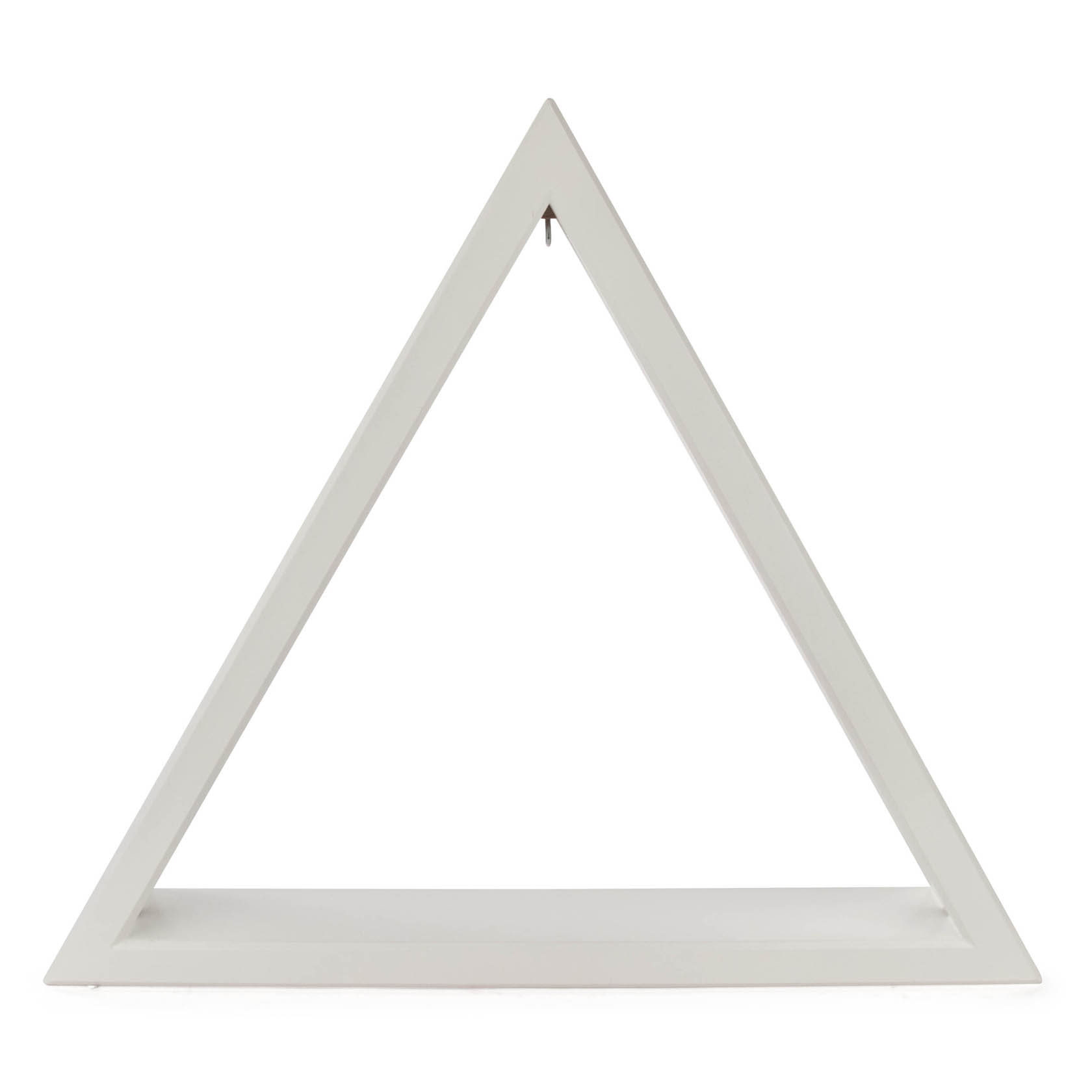 Beleuchtetes Dreieck weiß 35cm mit LED Band 12V/Trafo 100-240V