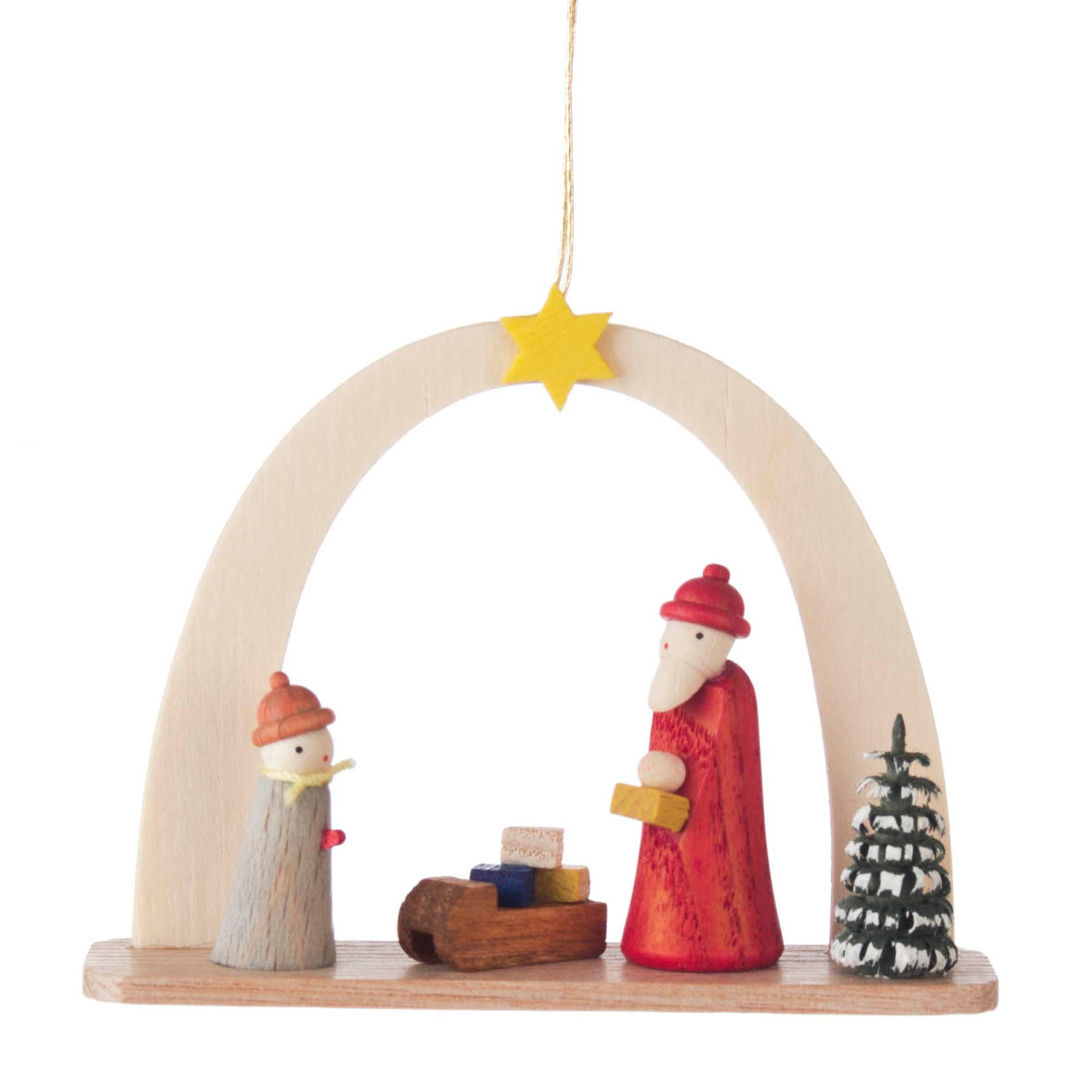 Behang Weihnachtsmann mit Kind im Dregeno Online Shop günstig kaufen