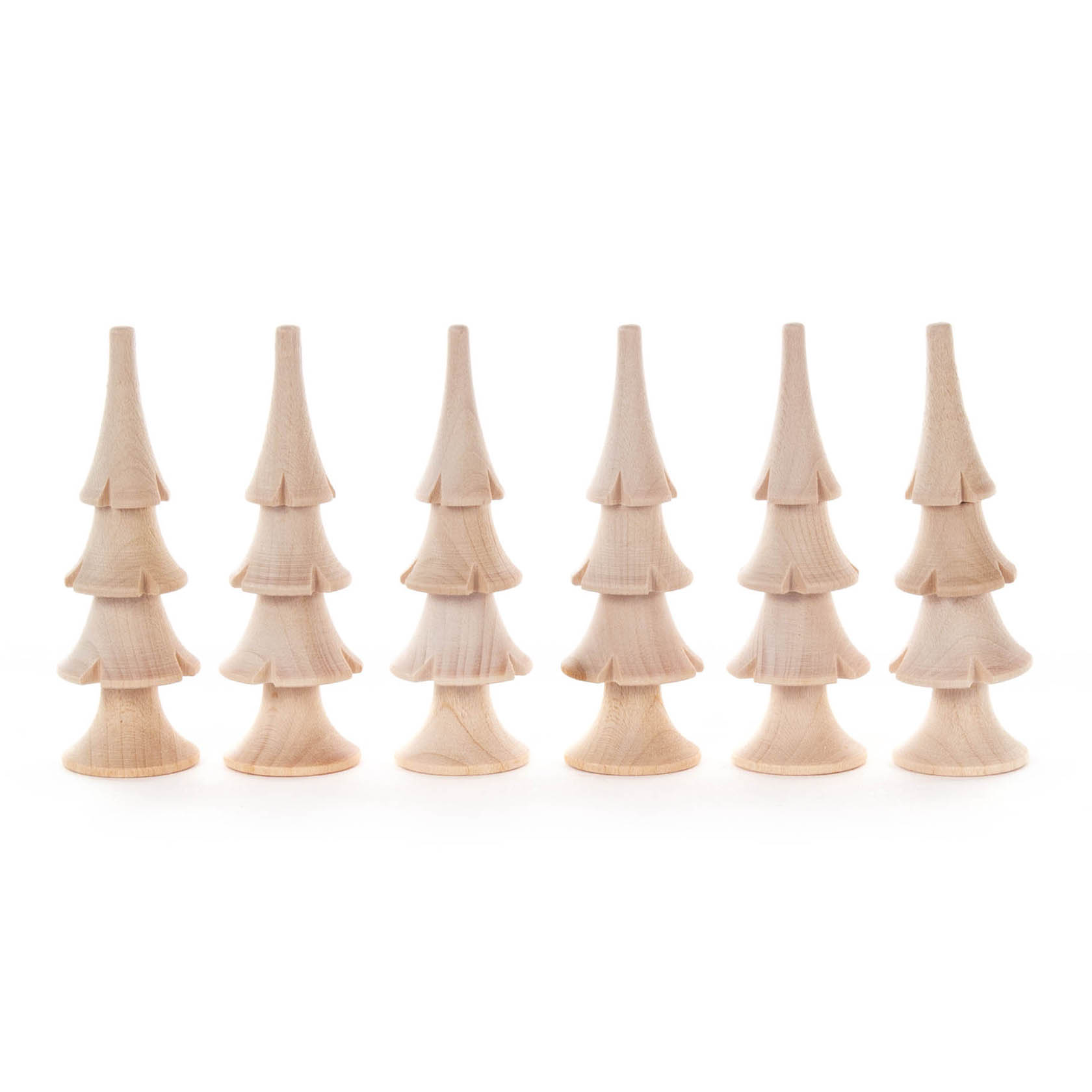 Massivholzbäume natur, 8cm (6) im Dregeno Online Shop günstig kaufen