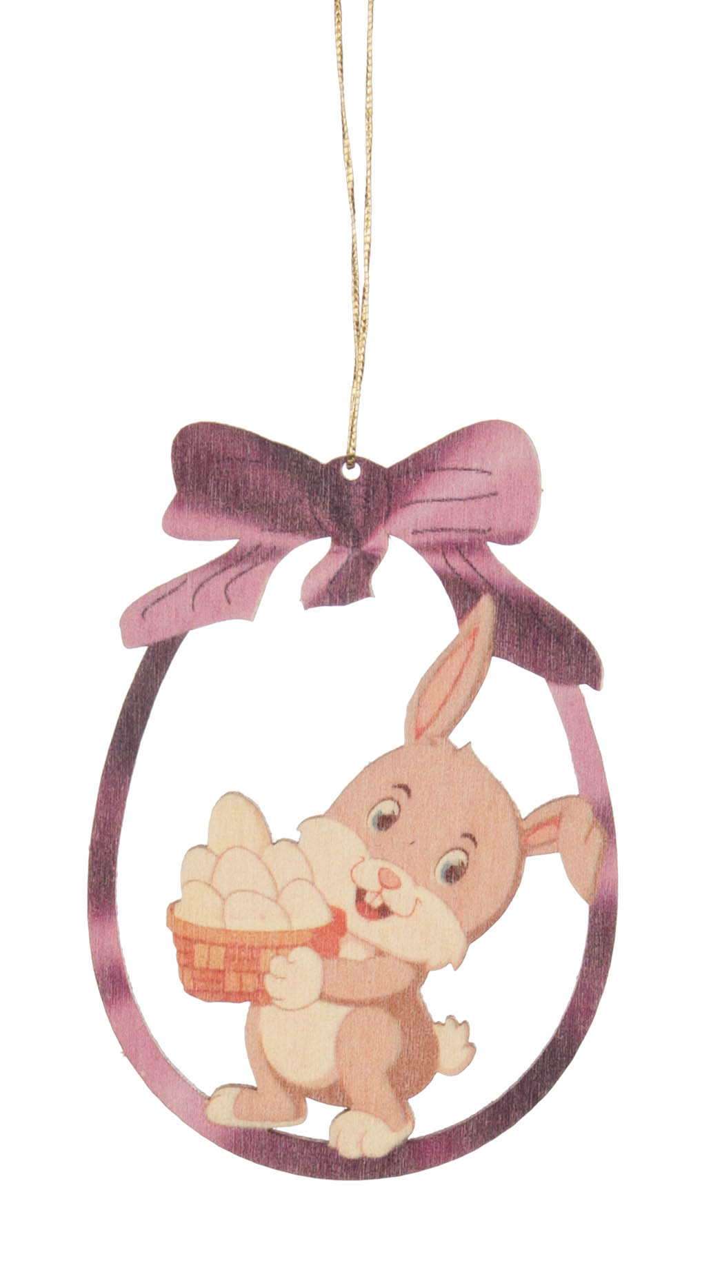 Behang Hase mit Eierkörbchen (6)   im Dregeno Online Shop günstig kaufen