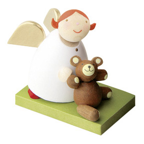 Schutzengel mit Teddy  