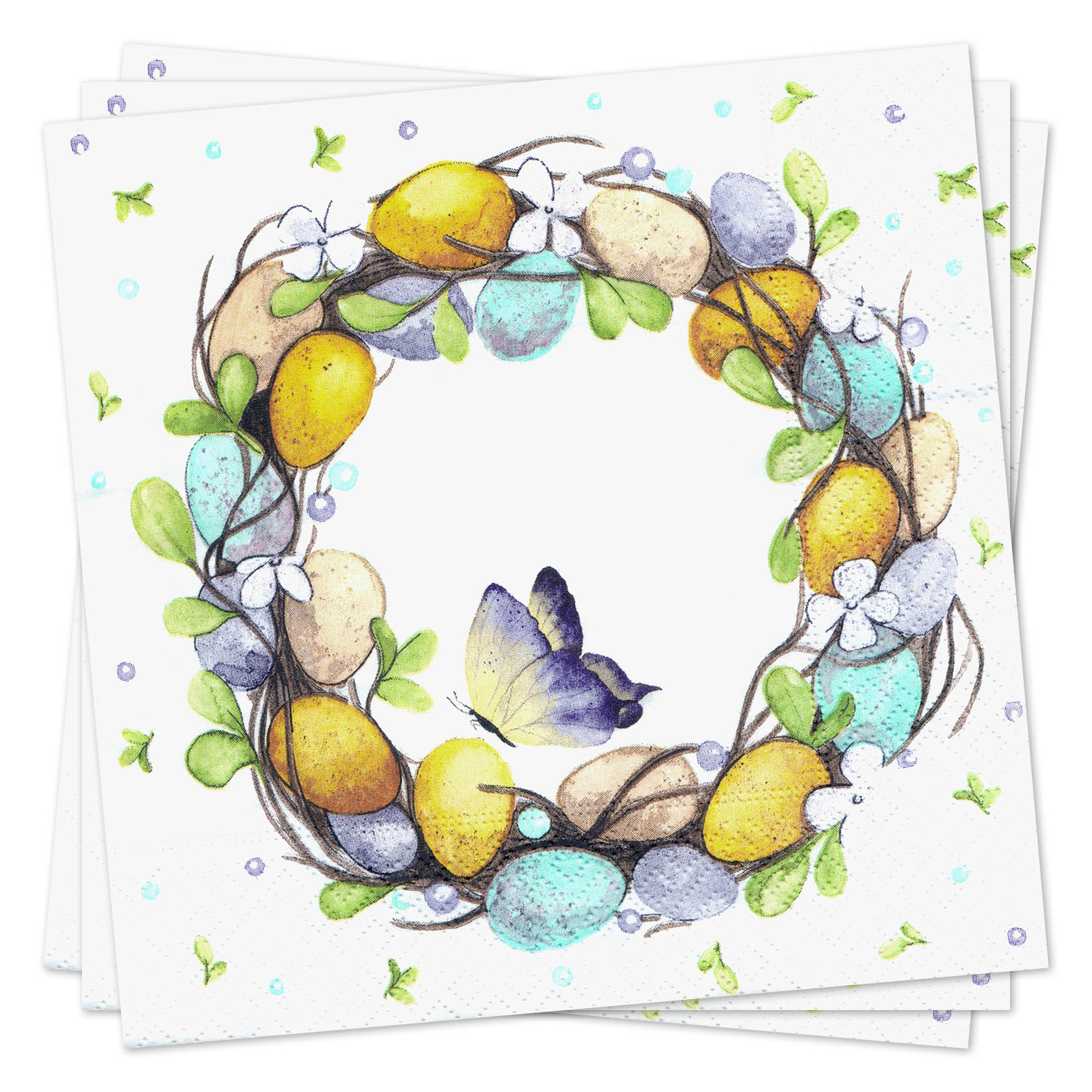 Servietten Eggs Wreath (20) im Dregeno Online Shop günstig kaufen