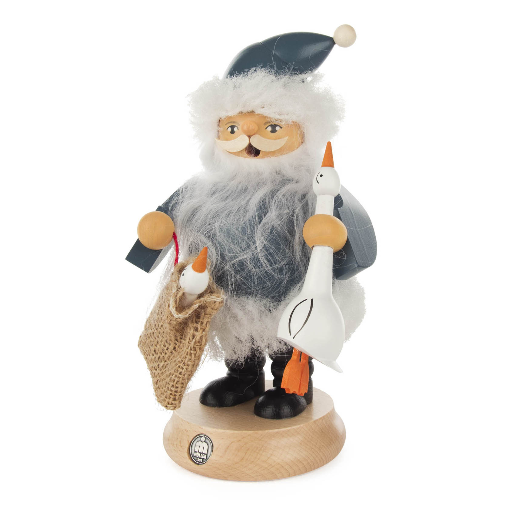 Räuchermann Nordic Santa mit Gans