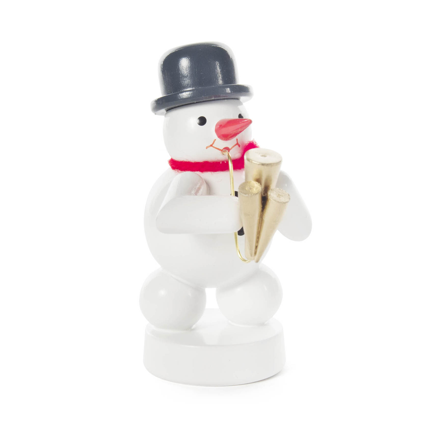Schneemann mit Schalmei