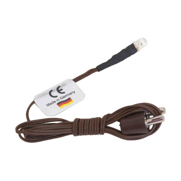 LED warmweiss komplett mit 60cm Kabel und Stecker 3,5V im Dregeno Online Shop günstig kaufen