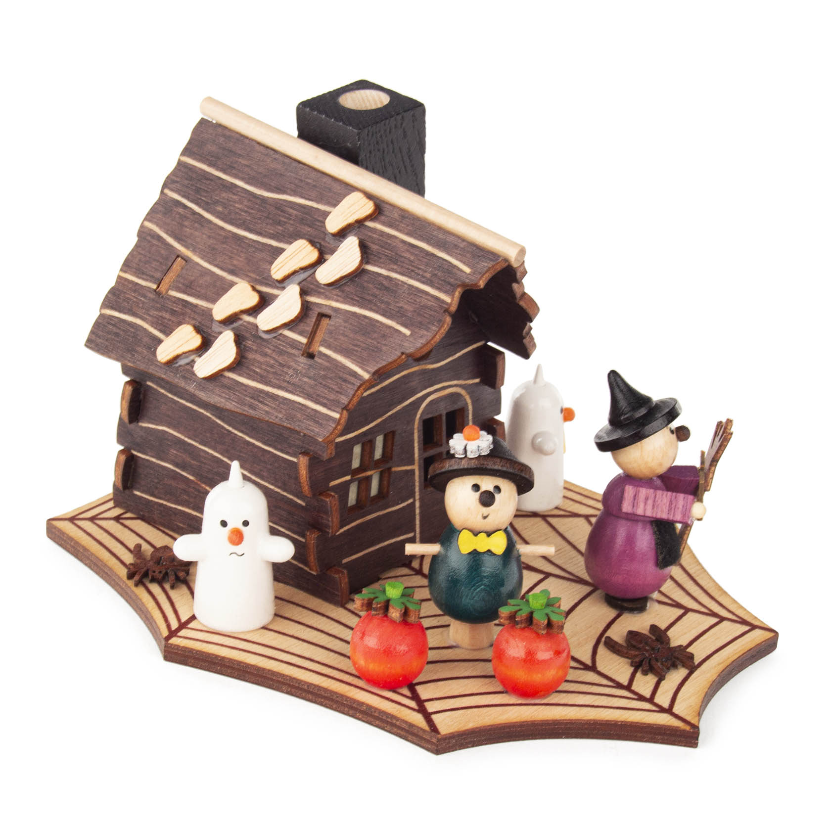 Räucherhaus "Halloween" mit Hexe und Gespenst im Dregeno Online Shop günstig kaufen