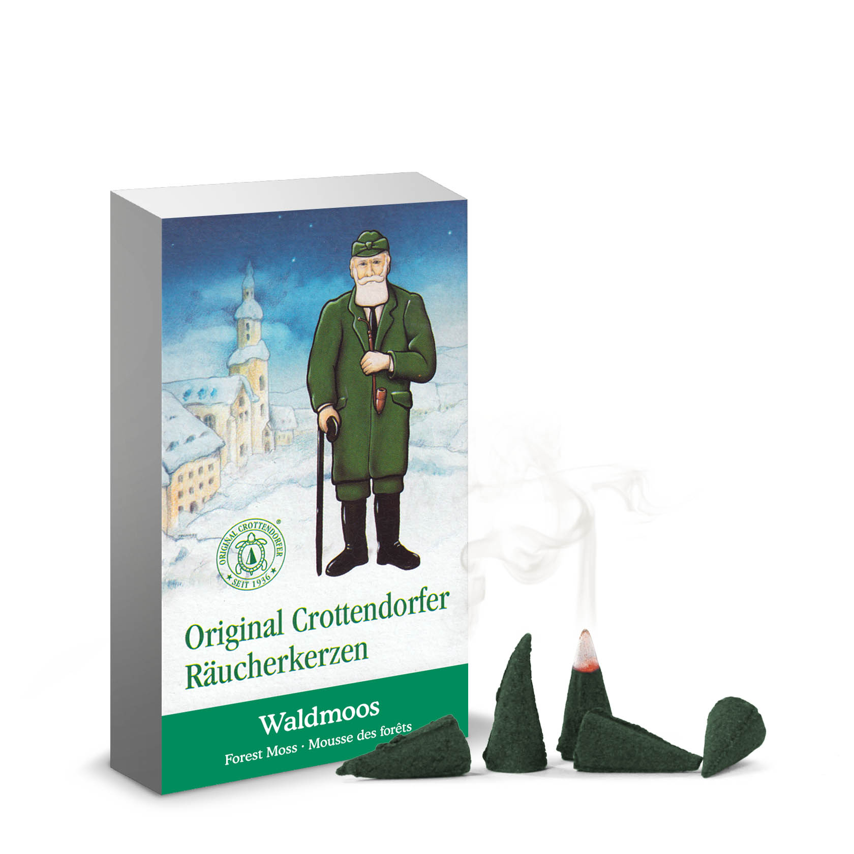 Crottendorfer Räucherkerzen Waldmoos (24) im Dregeno Online Shop günstig kaufen