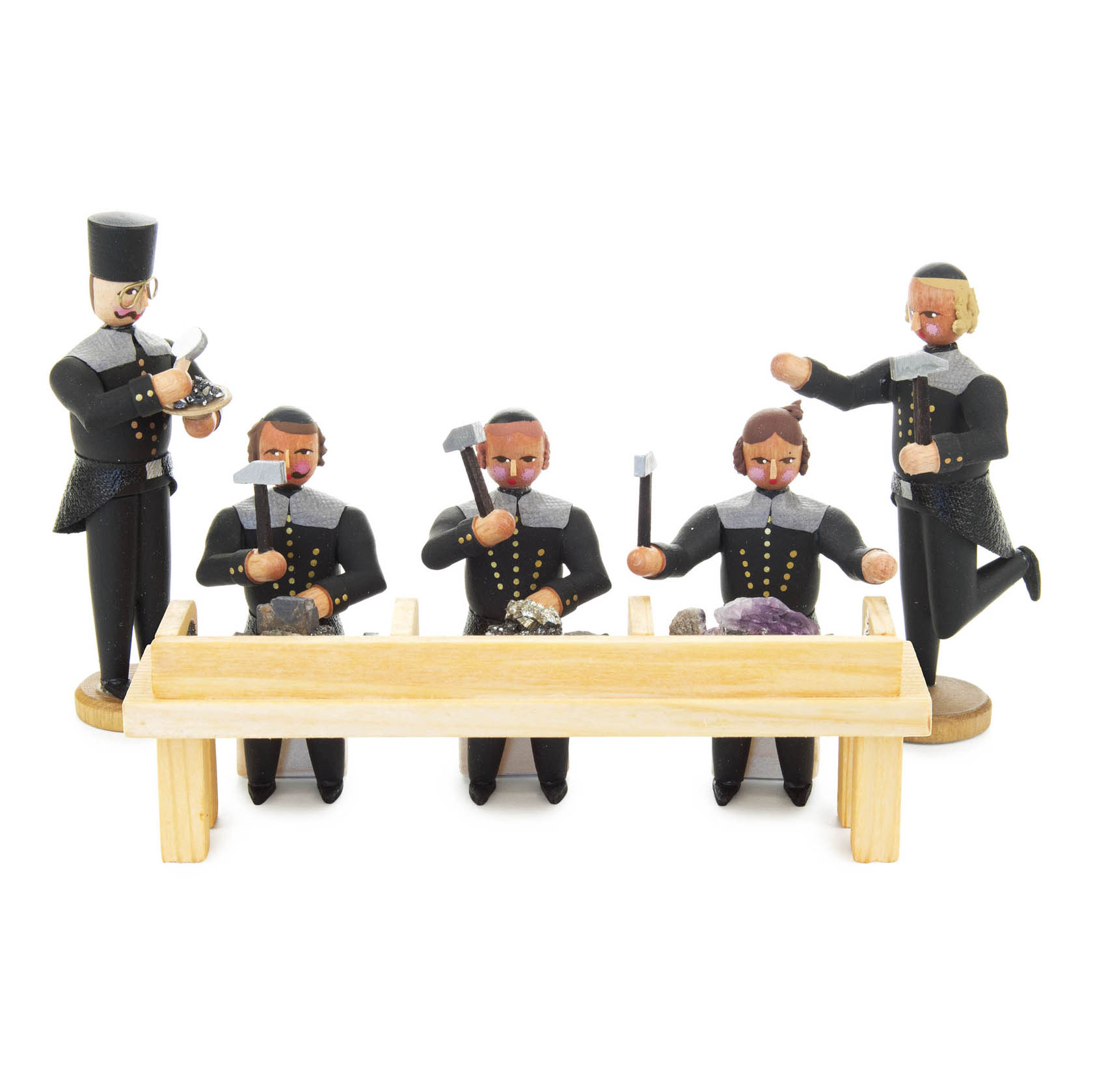 Scheidebank mit 5 Bergleuten im Dregeno Online Shop günstig kaufen
