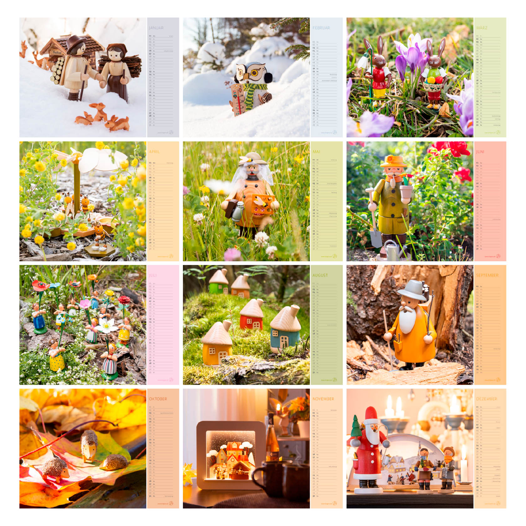 Kalender 2024 -Seiffener Originale-