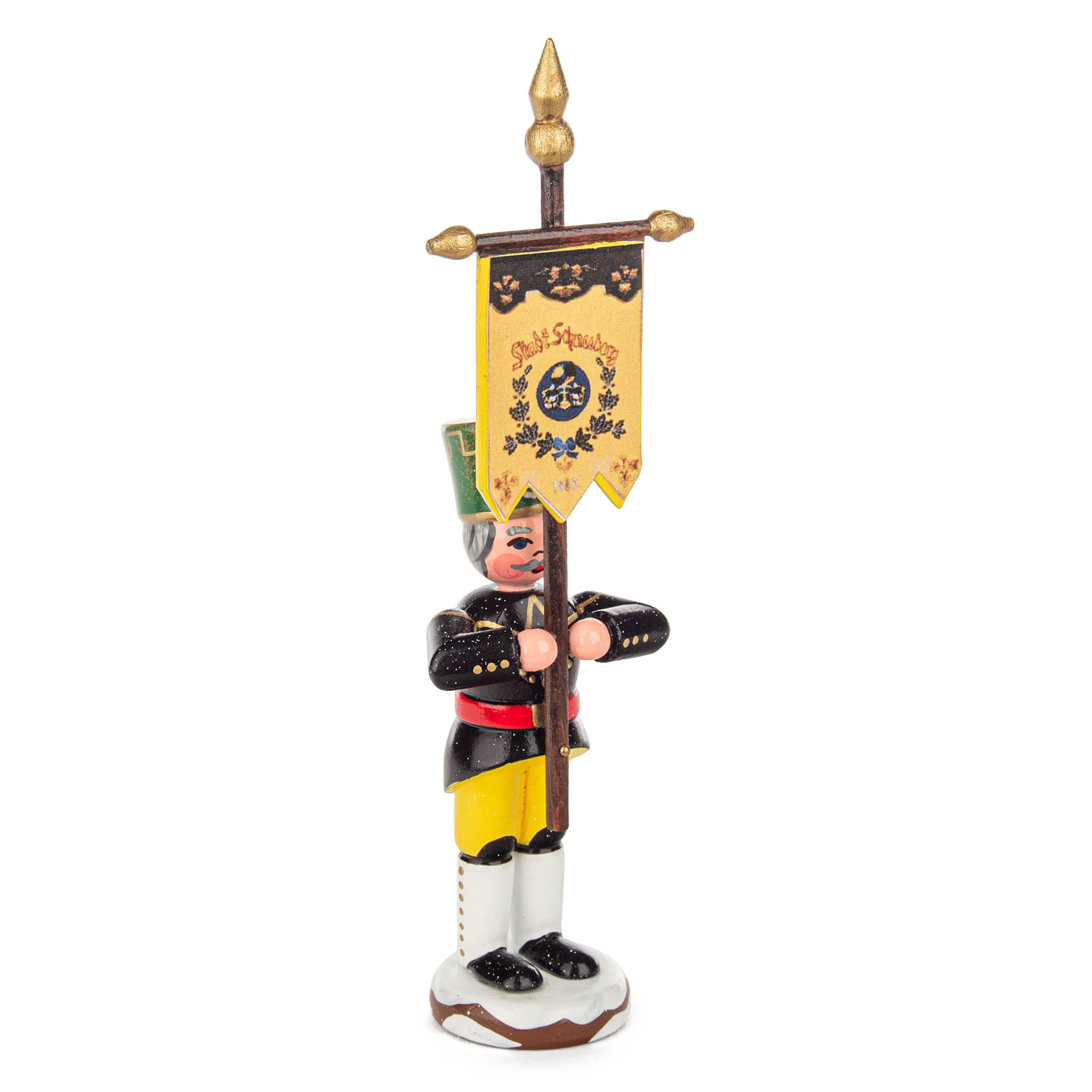 Winterkinder Bergmann mit Standarte im Dregeno Online Shop günstig kaufen