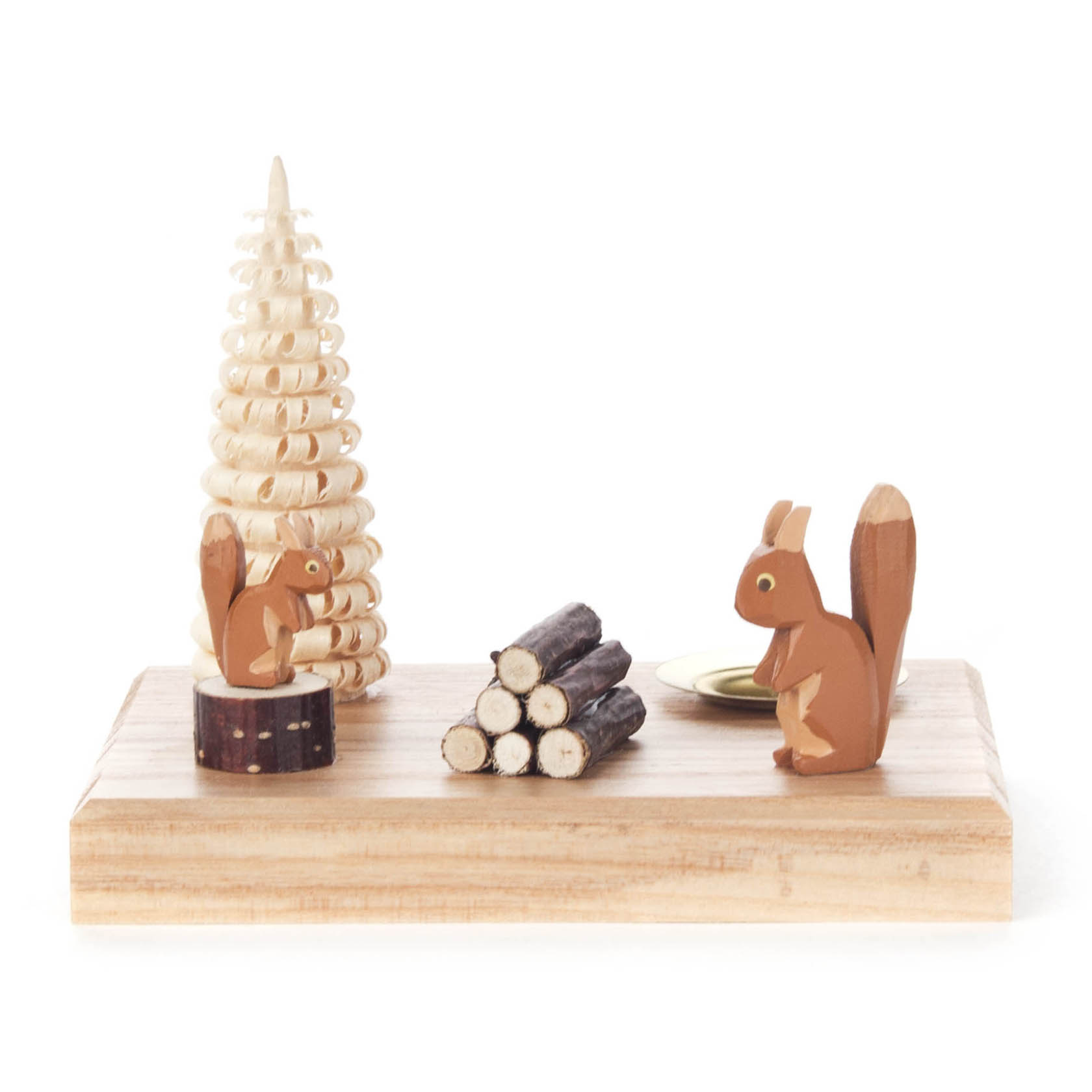 Kerzenhalter mit Eichhörnchen, für Kerze d=14mm im Dregeno Online Shop günstig kaufen