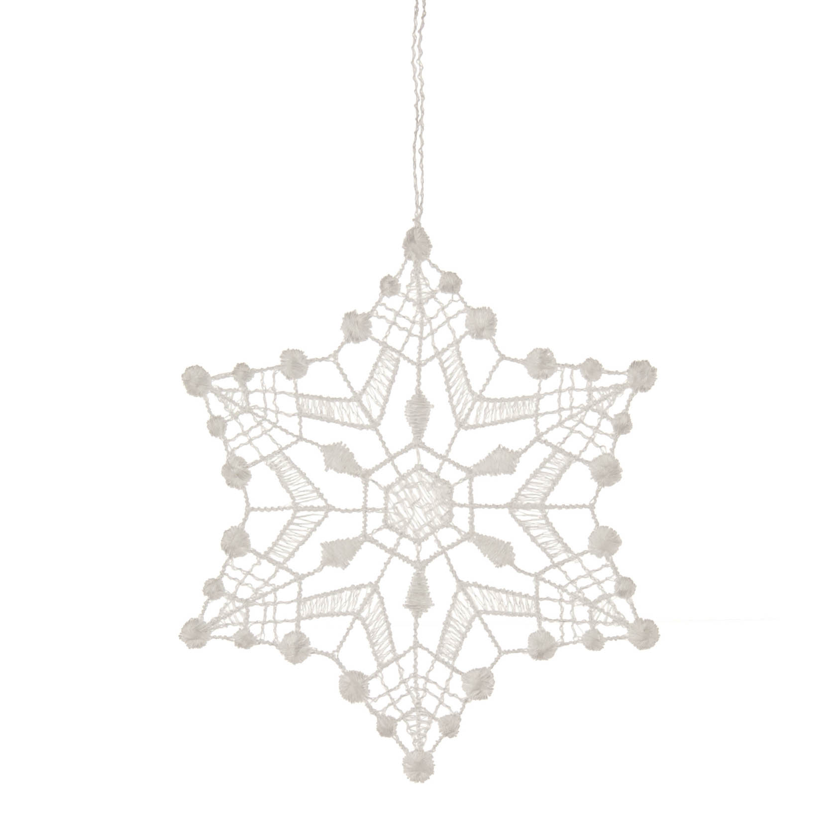 Behang Schneestern II Plauener Spitze im Dregeno Online Shop günstig kaufen